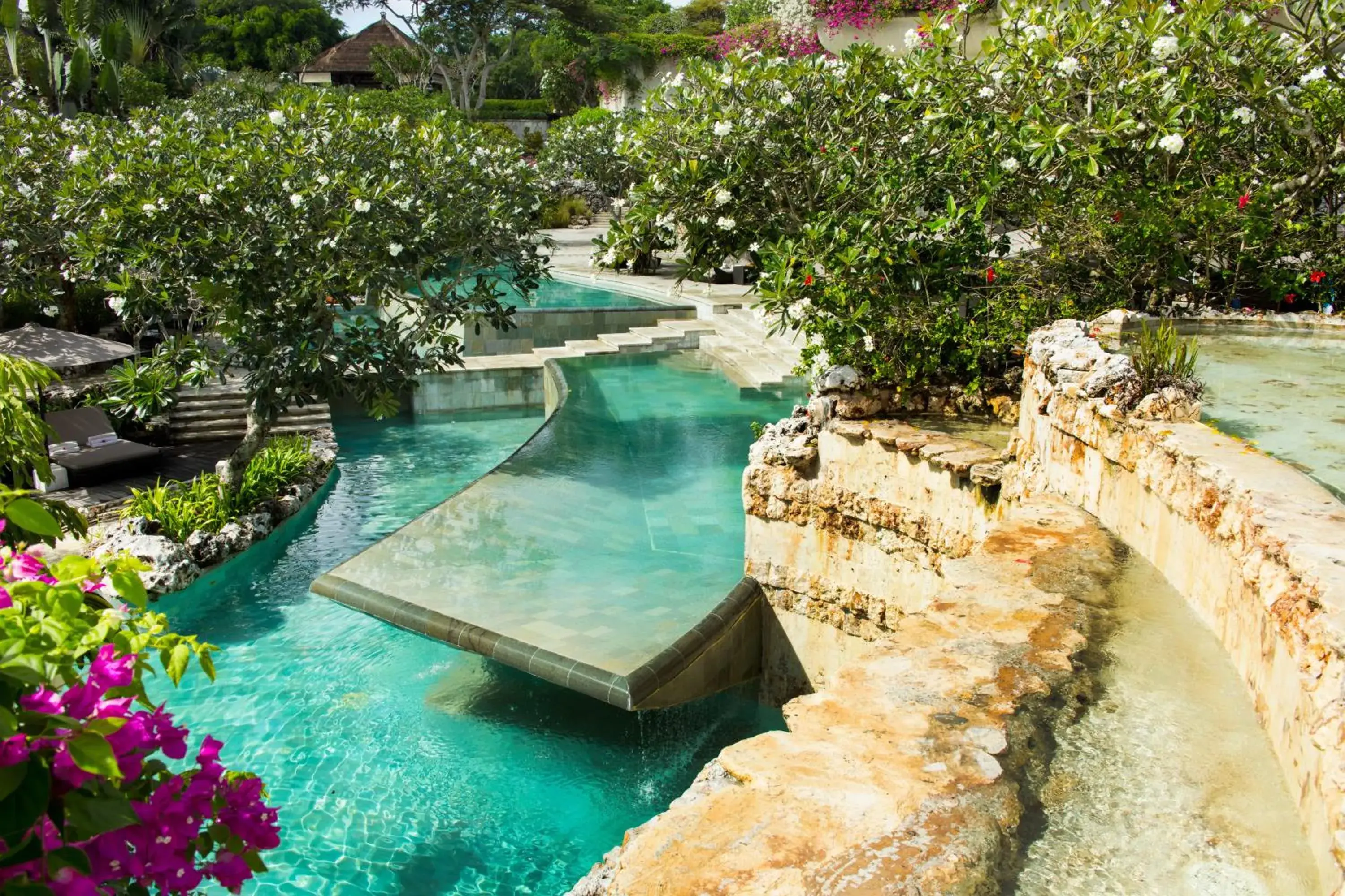 Swimming pool in AYANA Resort Bali Swimming pool in AYANA Resort Bali