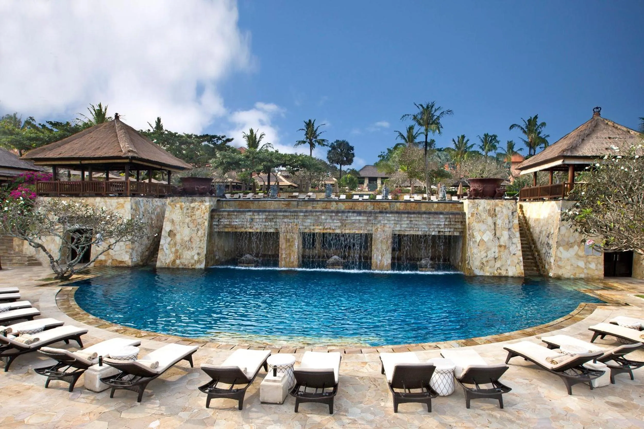 Swimming pool in AYANA Resort Bali