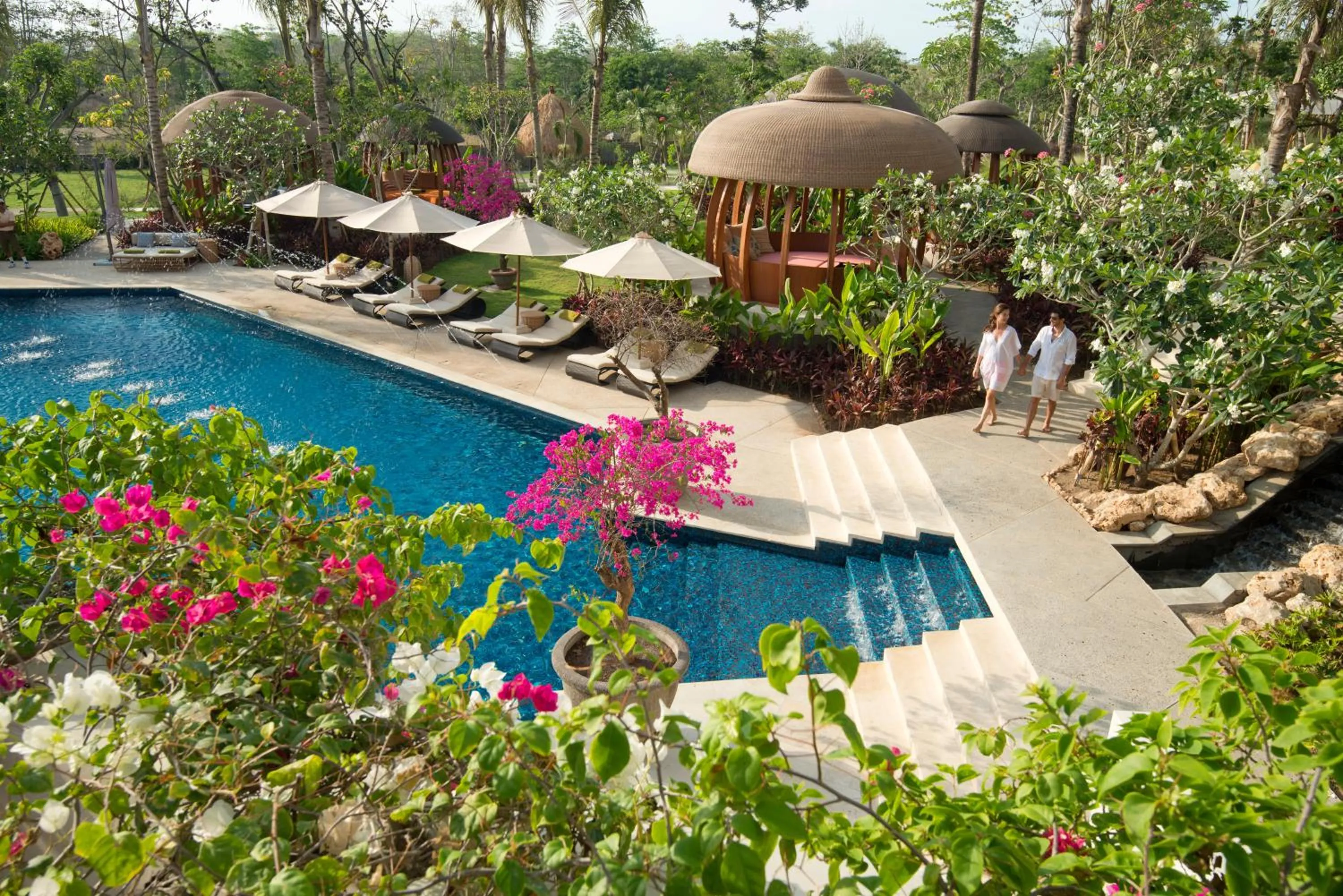 Swimming pool in AYANA Resort Bali
