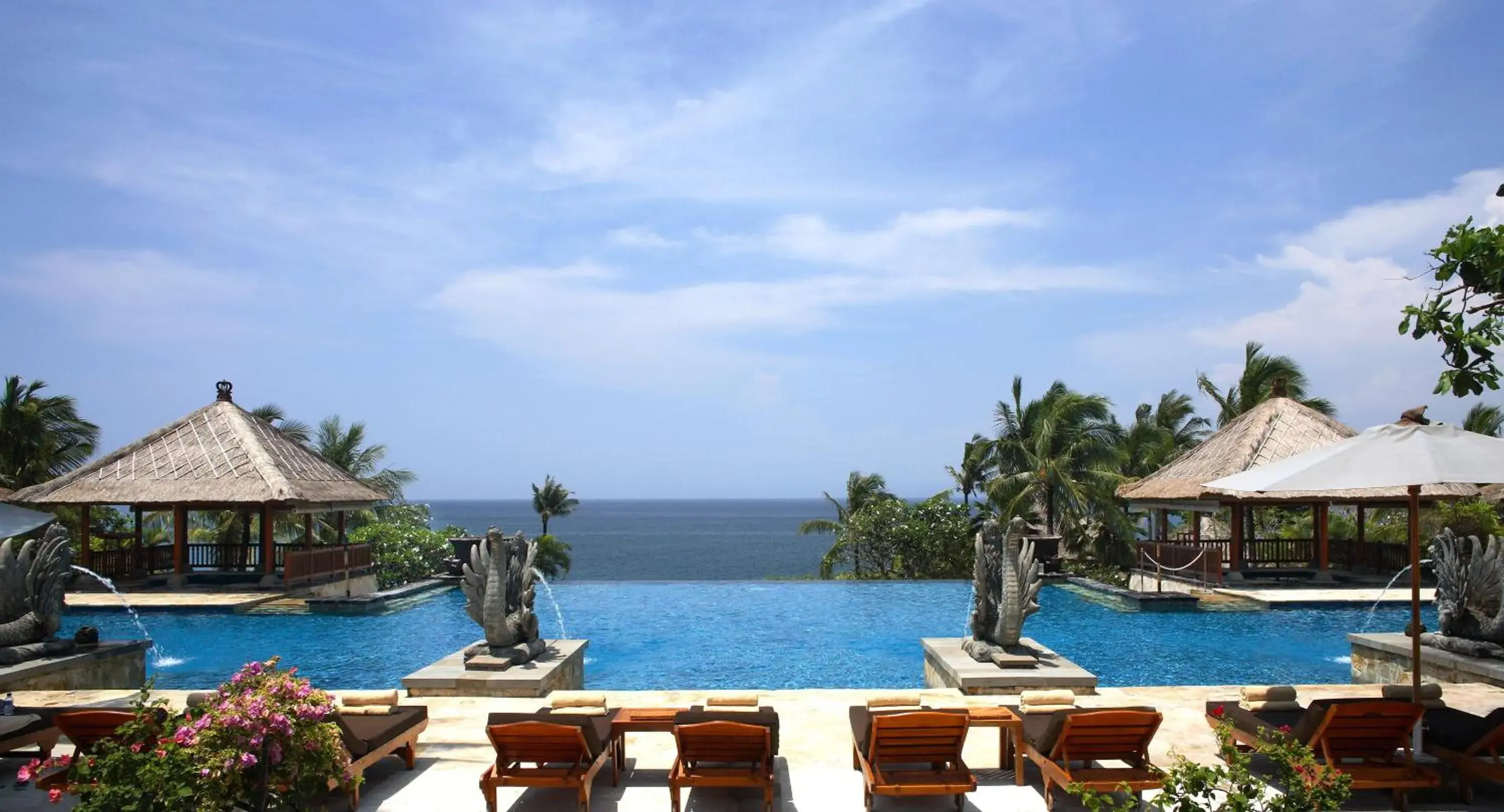 Swimming pool in AYANA Resort Bali Swimming pool in AYANA Resort Bali