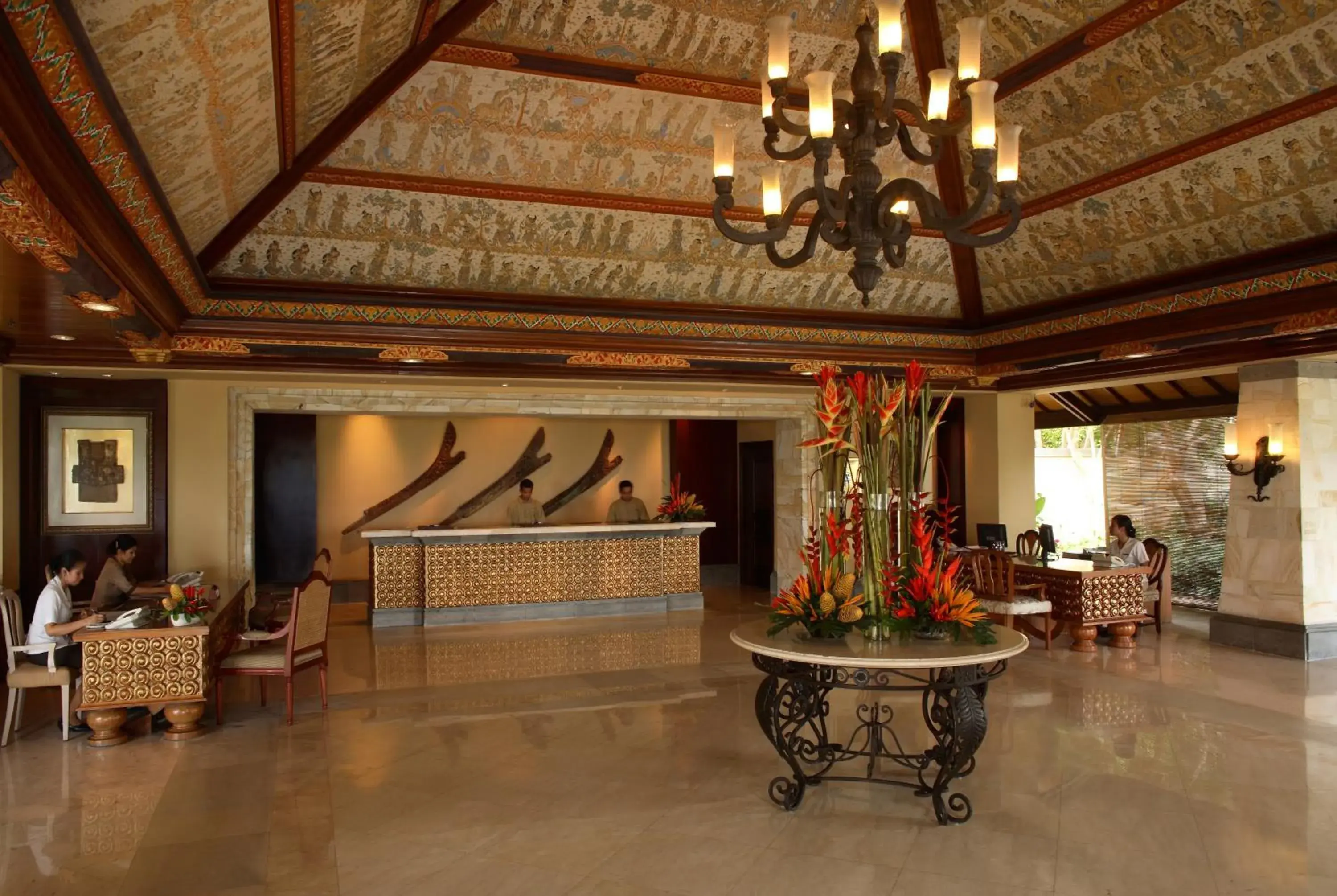 Lobby or reception in AYANA Resort Bali Lobby or reception in AYANA Resort Bali