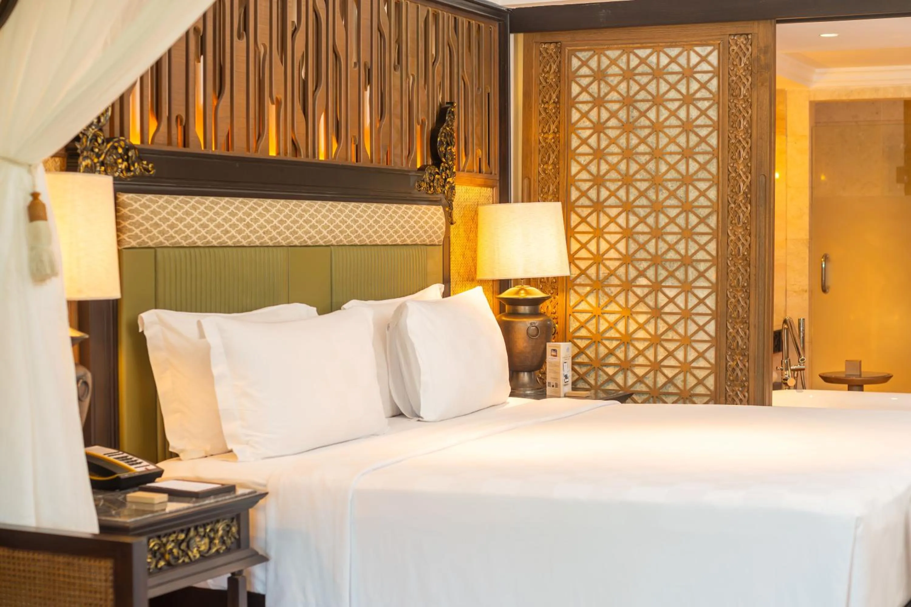 Bed in AYANA Resort Bali