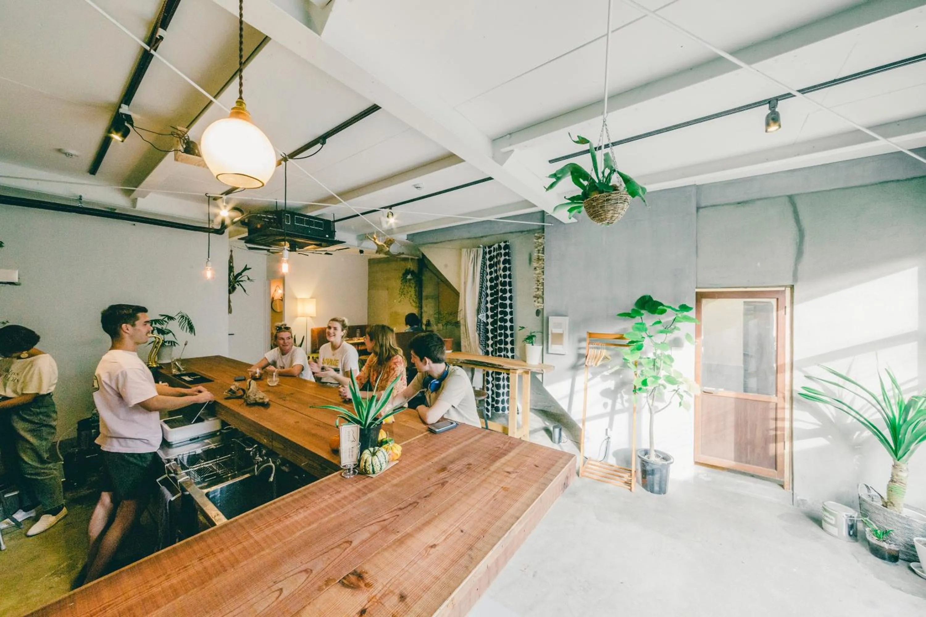 Communal lounge/ TV room in Hippo Hostel and Cafe Bar