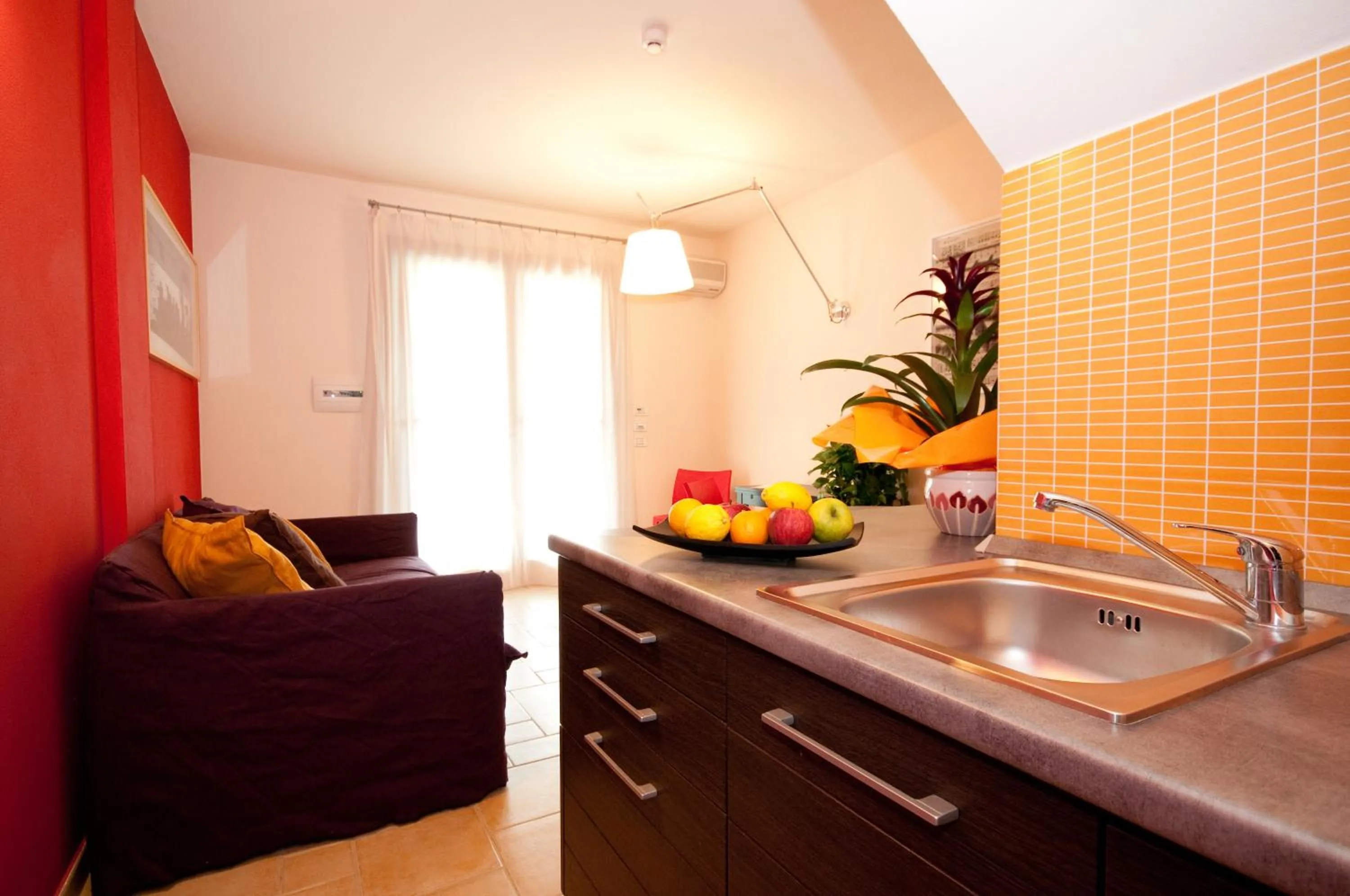 Kitchen or kitchenette in Hotel La Posta di Torrenova