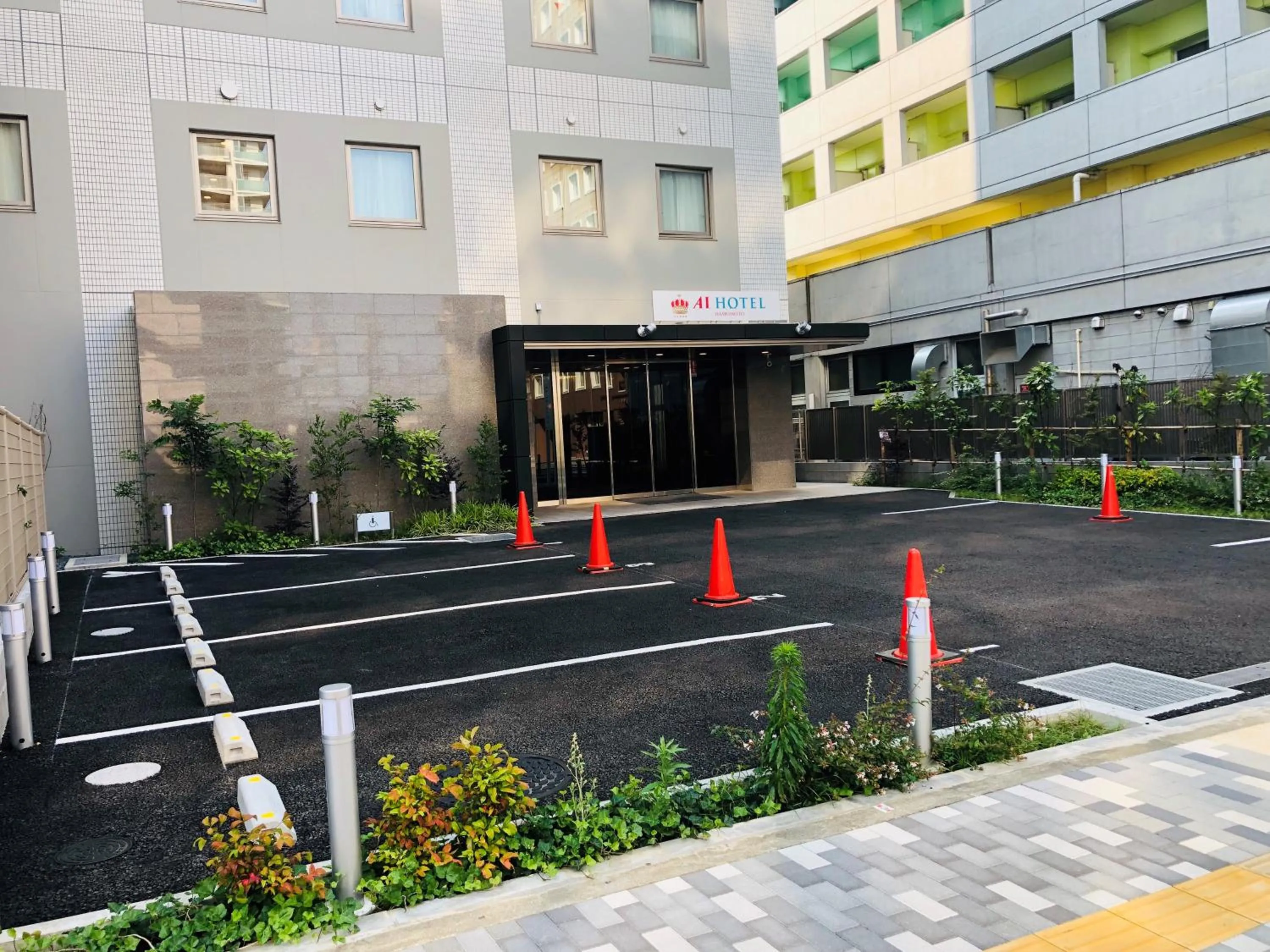 Facade/entrance in AI HOTEL Hashimoto