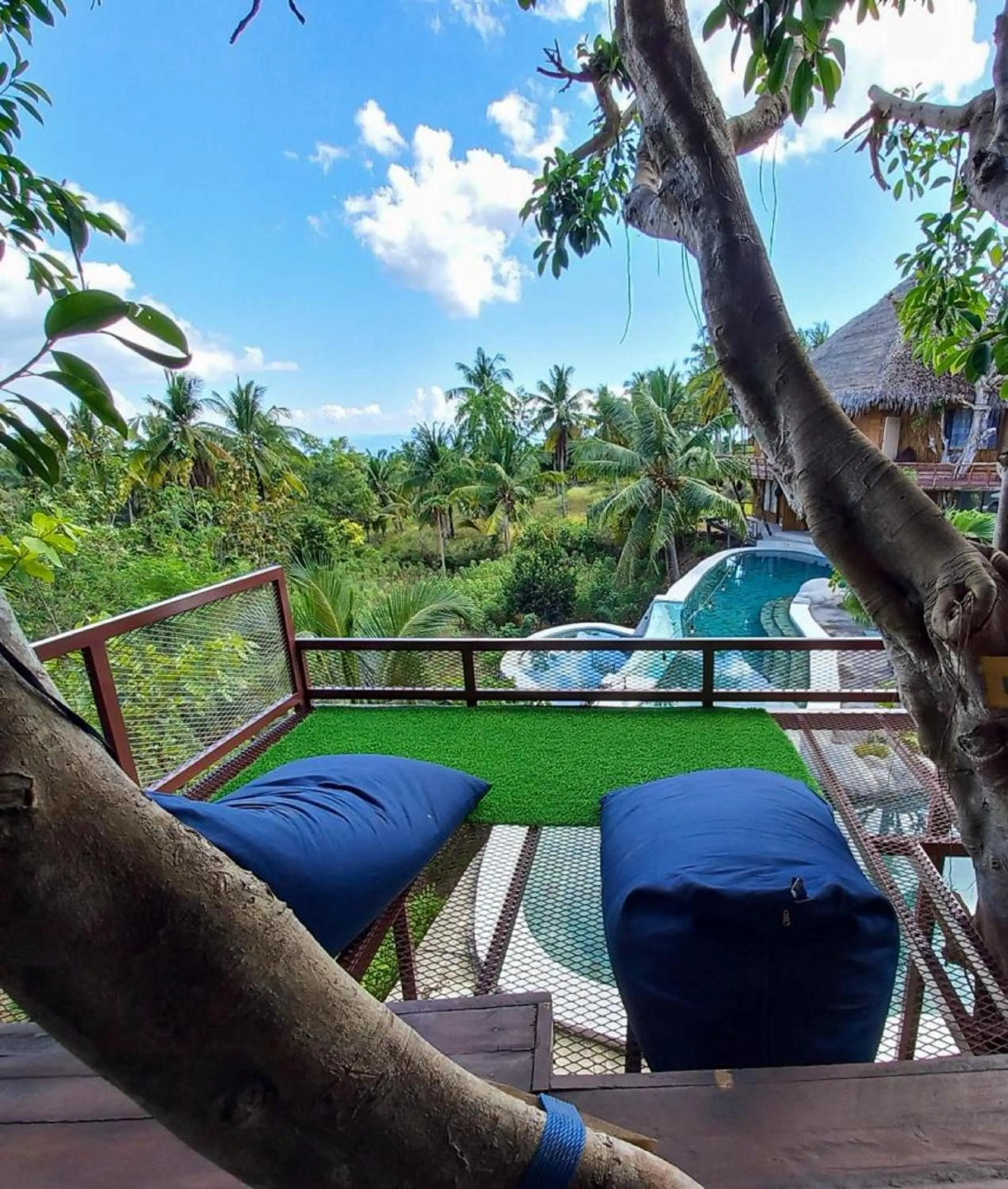 Balcony/Terrace in Gading Tree House