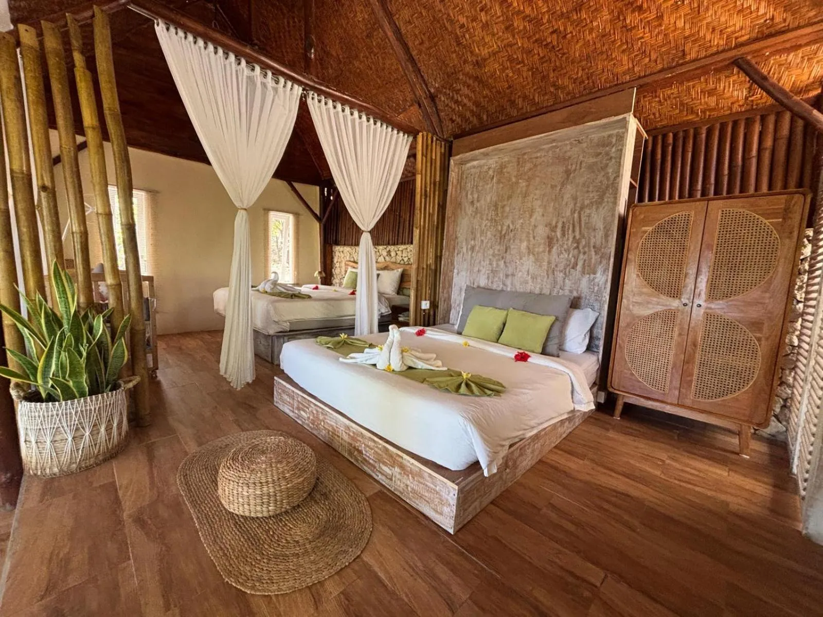 Bed in Gading Tree House