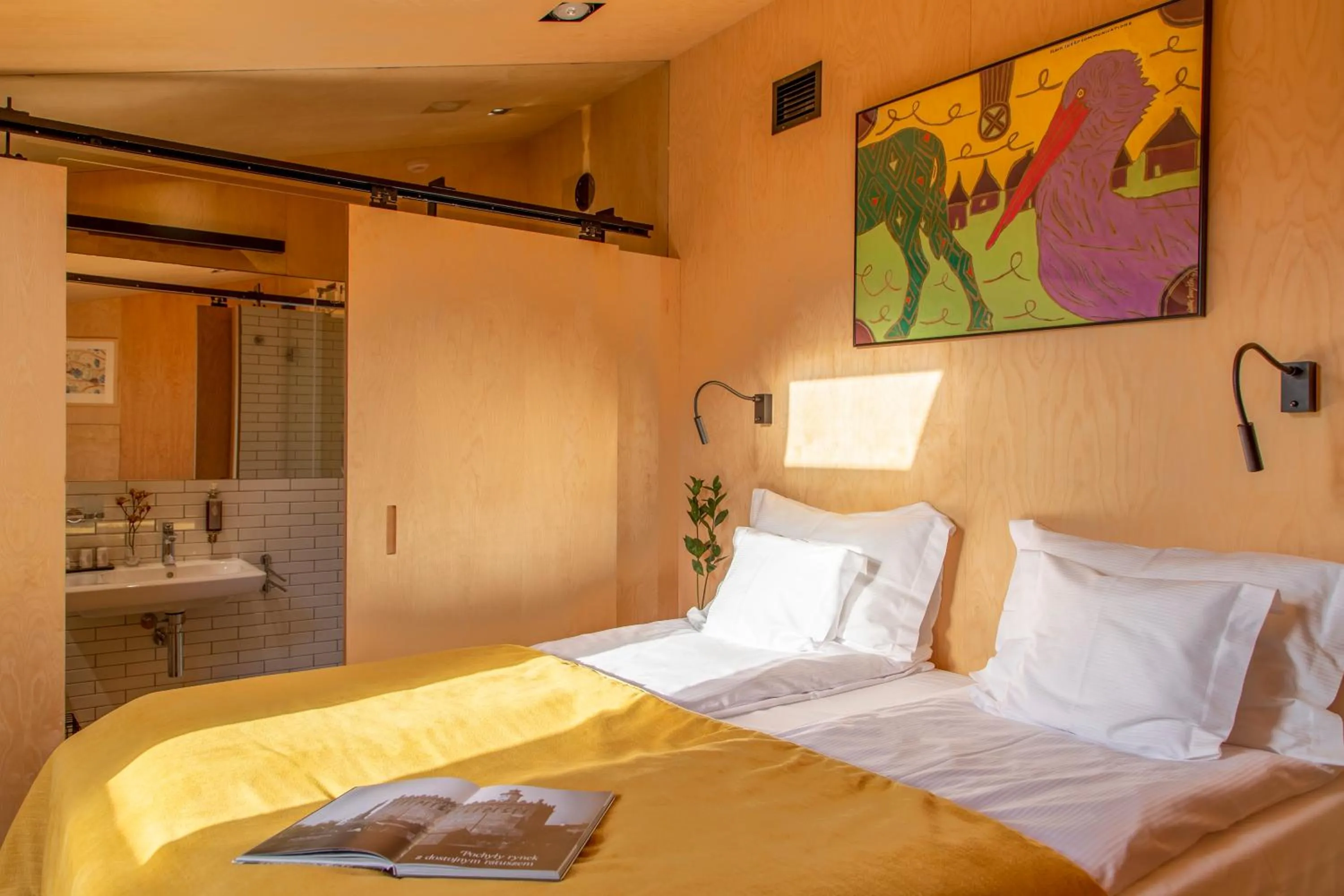 Bed in Pokoje Gościnne WIDNOKRĄG