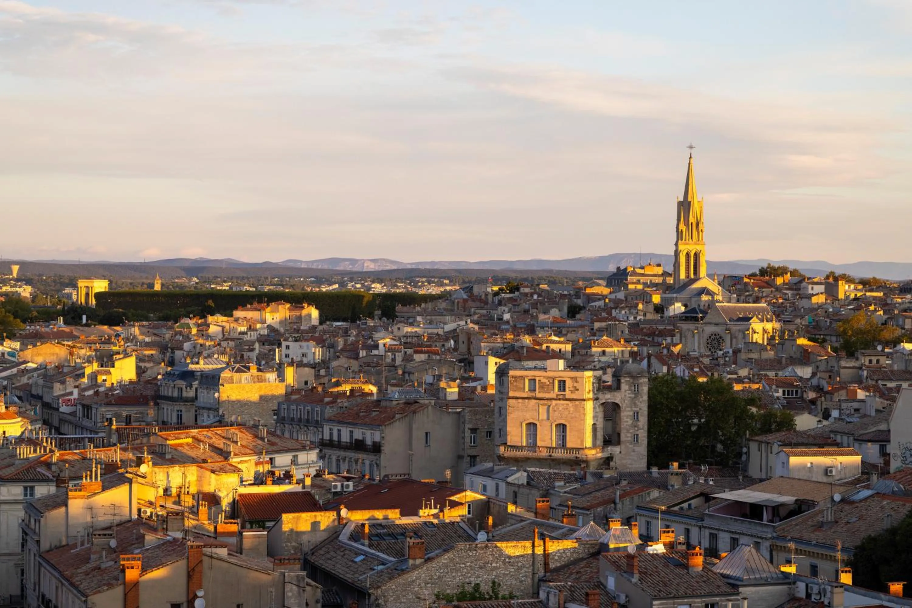 Bird's eye view in Hotel Campanile Montpellier Centre St Roch