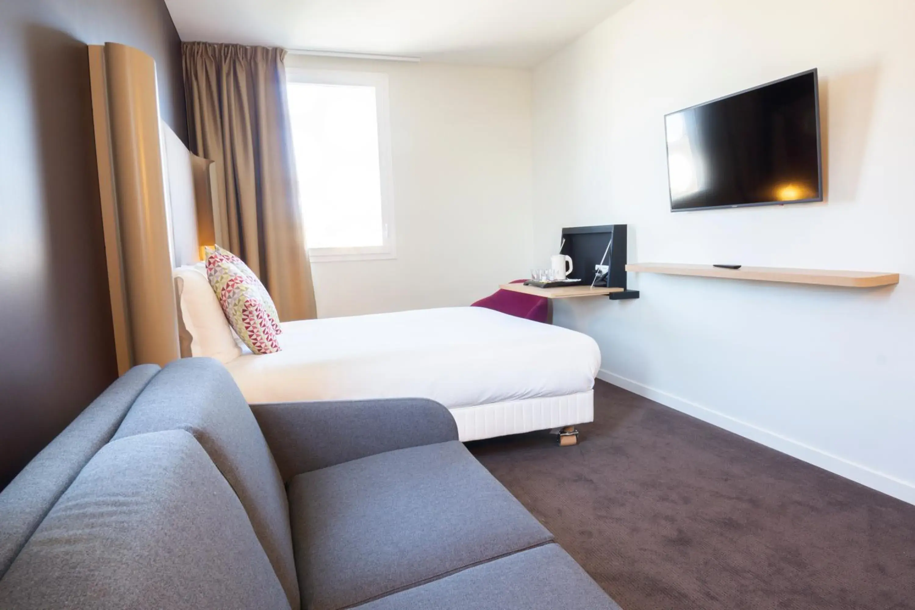 Bed in Hotel Campanile Montpellier Centre St Roch Bed in Hotel Campanile Montpellier Centre St Roch