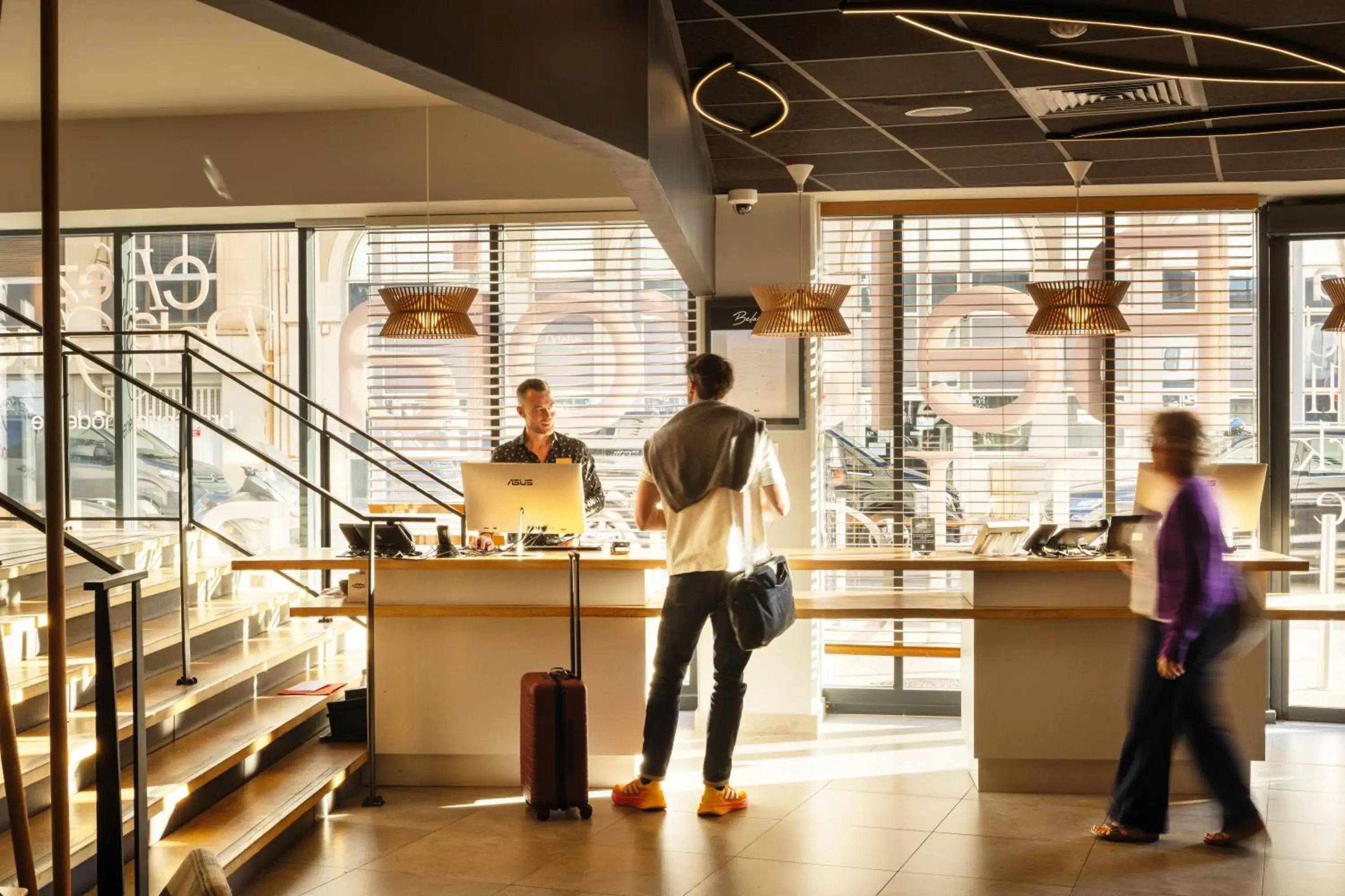 Lobby or reception in Belaroïa Montpellier Centre Saint Roch Lobby or reception in Belaroïa Montpellier Centre Saint Roch