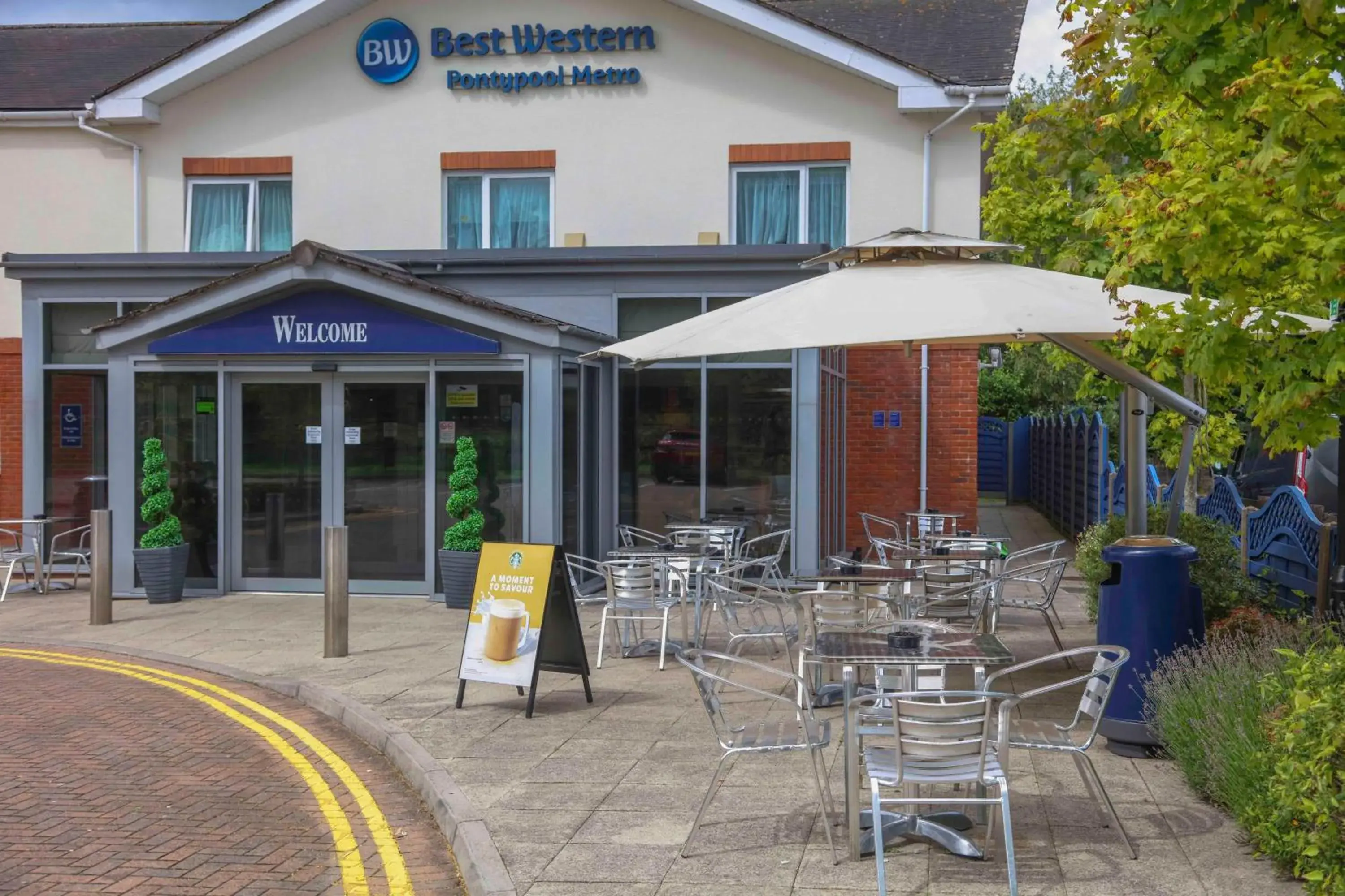 Property building in Best Western Pontypool Metro Hotel Property building in Best Western Pontypool Metro Hotel