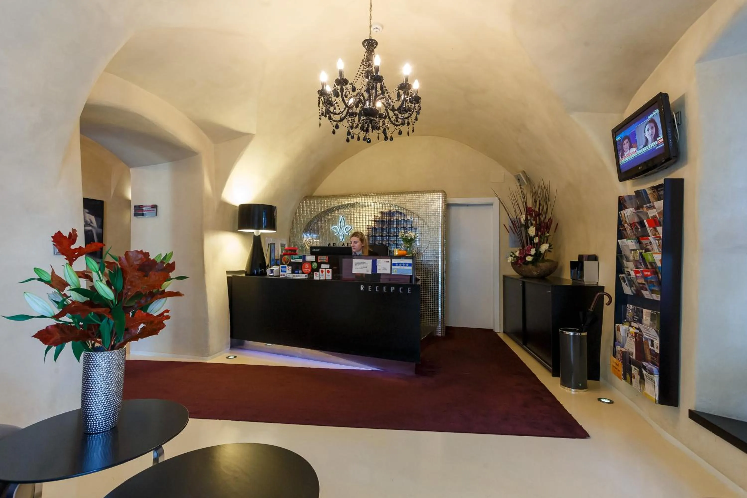 Lobby or reception in Hotel Aplaus