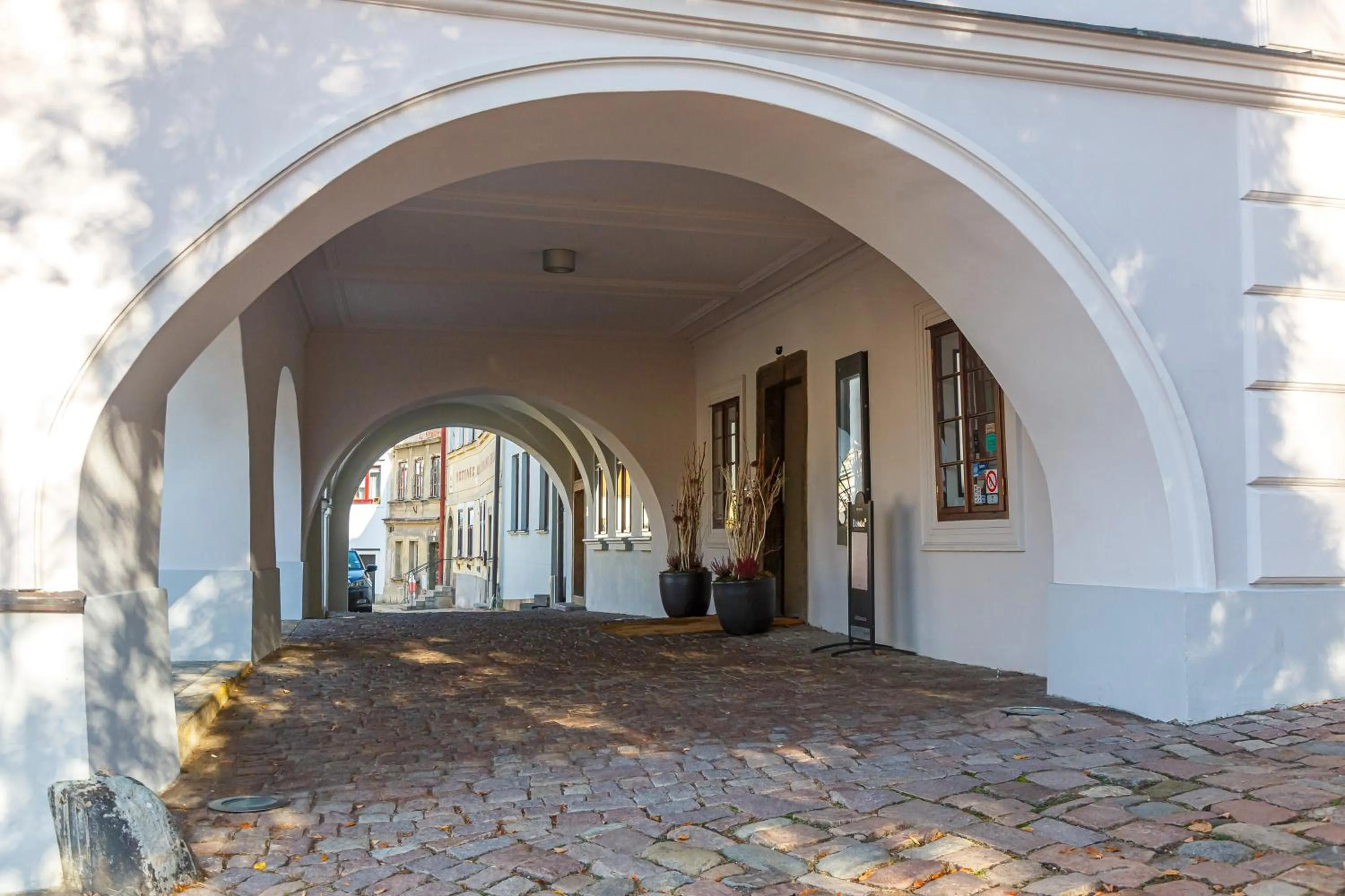 Facade/entrance in Hotel Aplaus