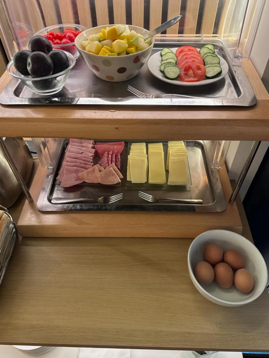 Breakfast in Hôtel Océanic - Grands Magasins