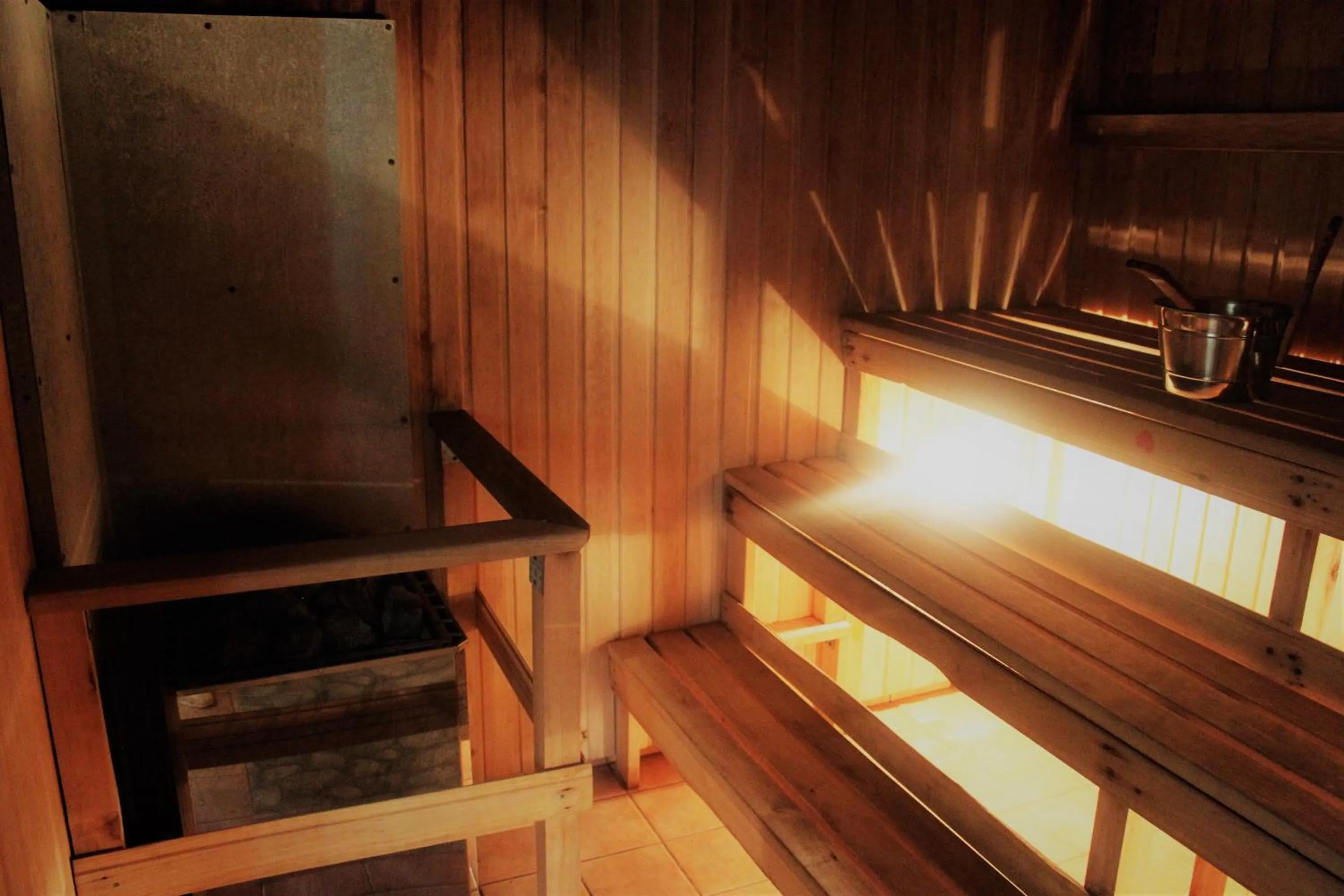 Sauna in Laine guesthouse
