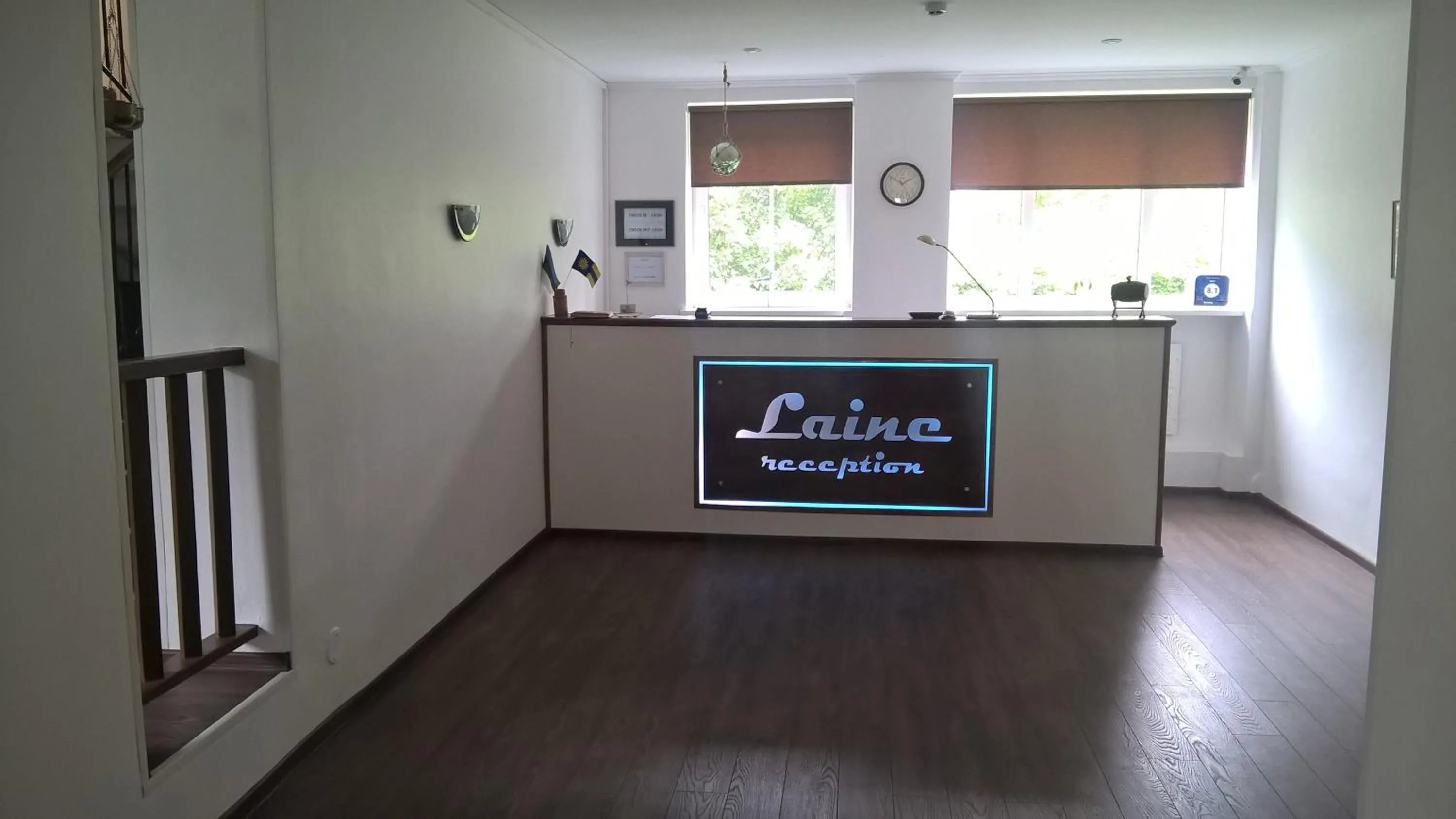 Lobby or reception in Laine guesthouse