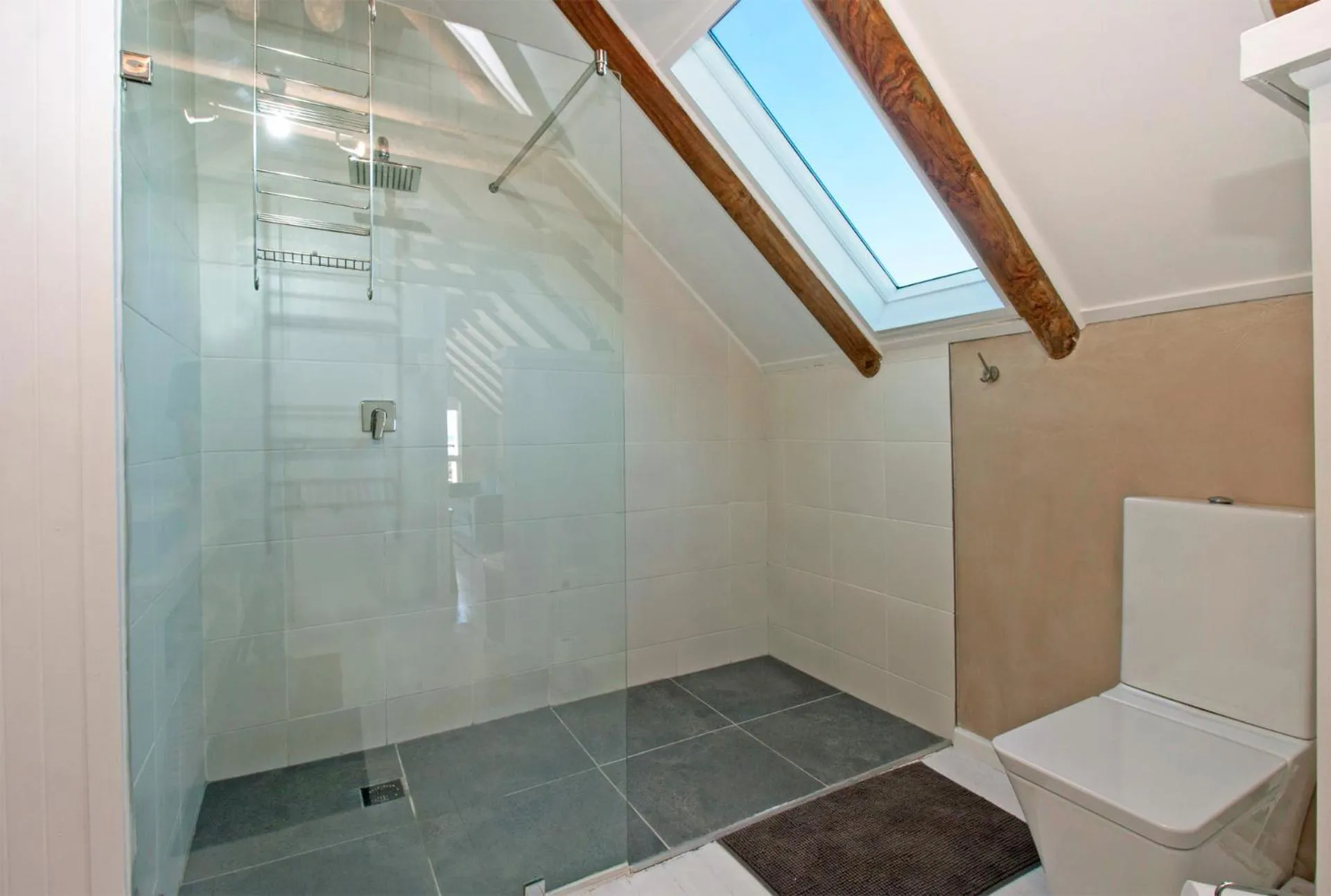 Shower in Fin Whale Beach House