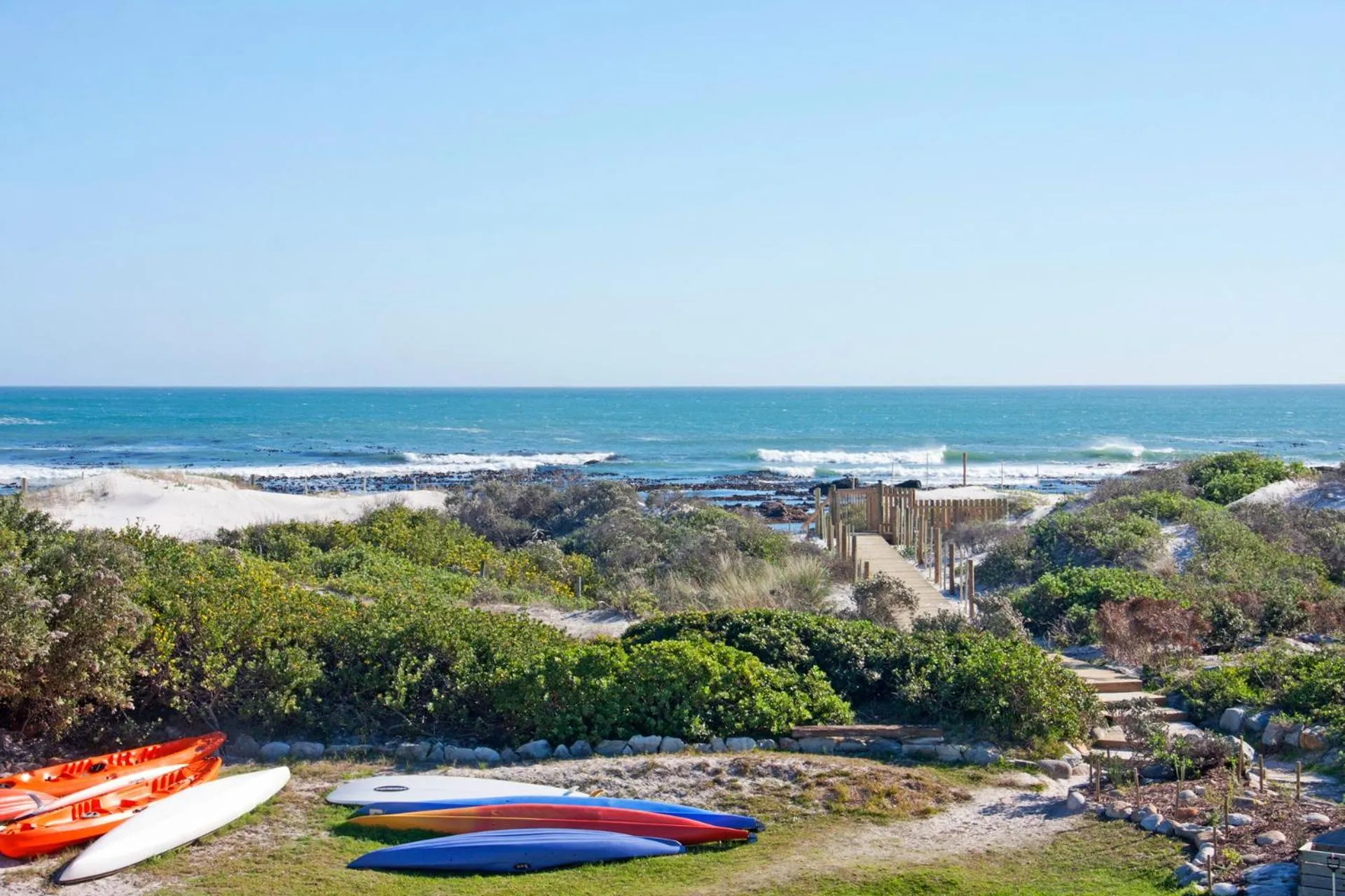 Sea view in Fin Whale Beach House