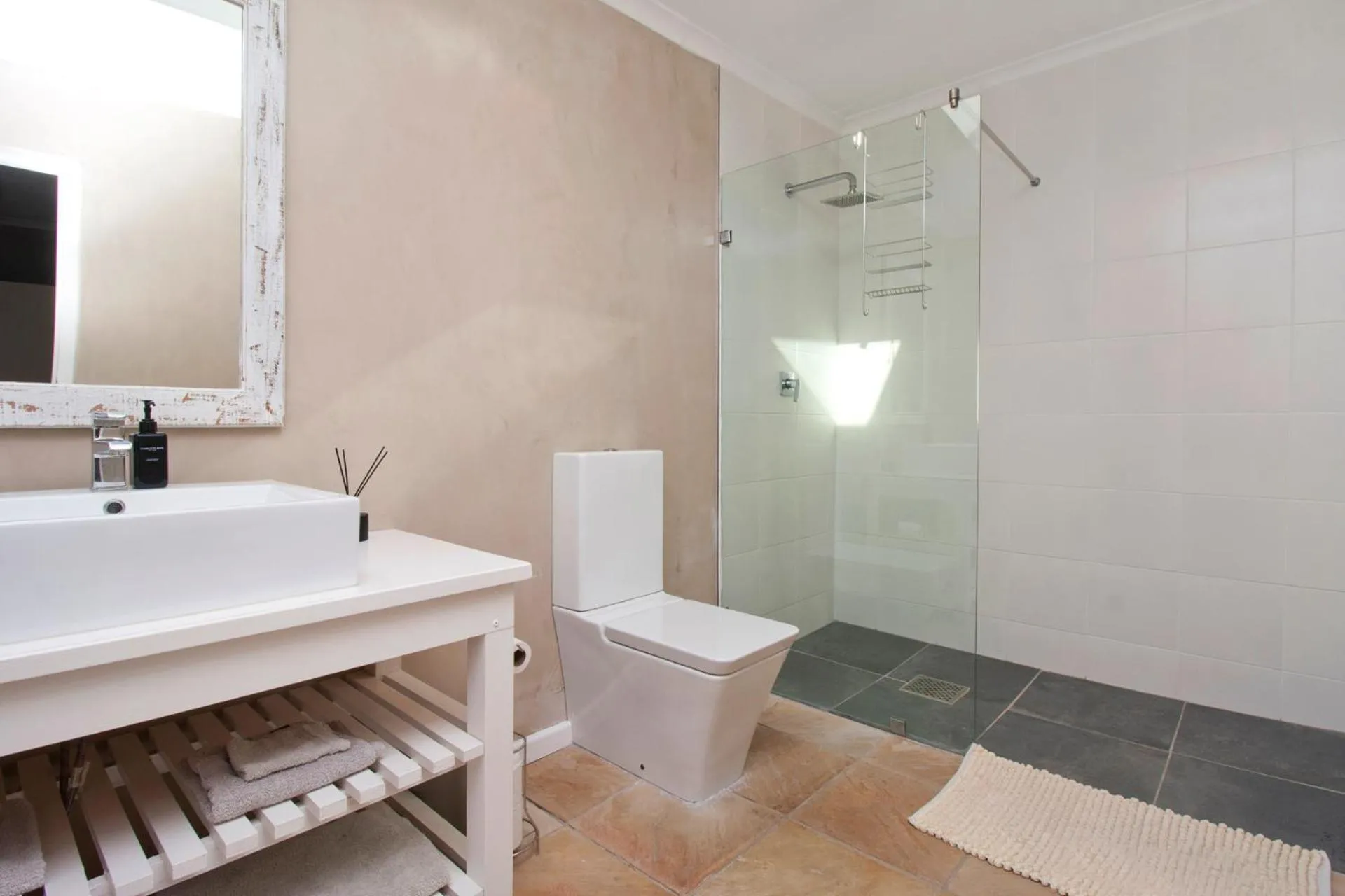 Shower in Fin Whale Beach House