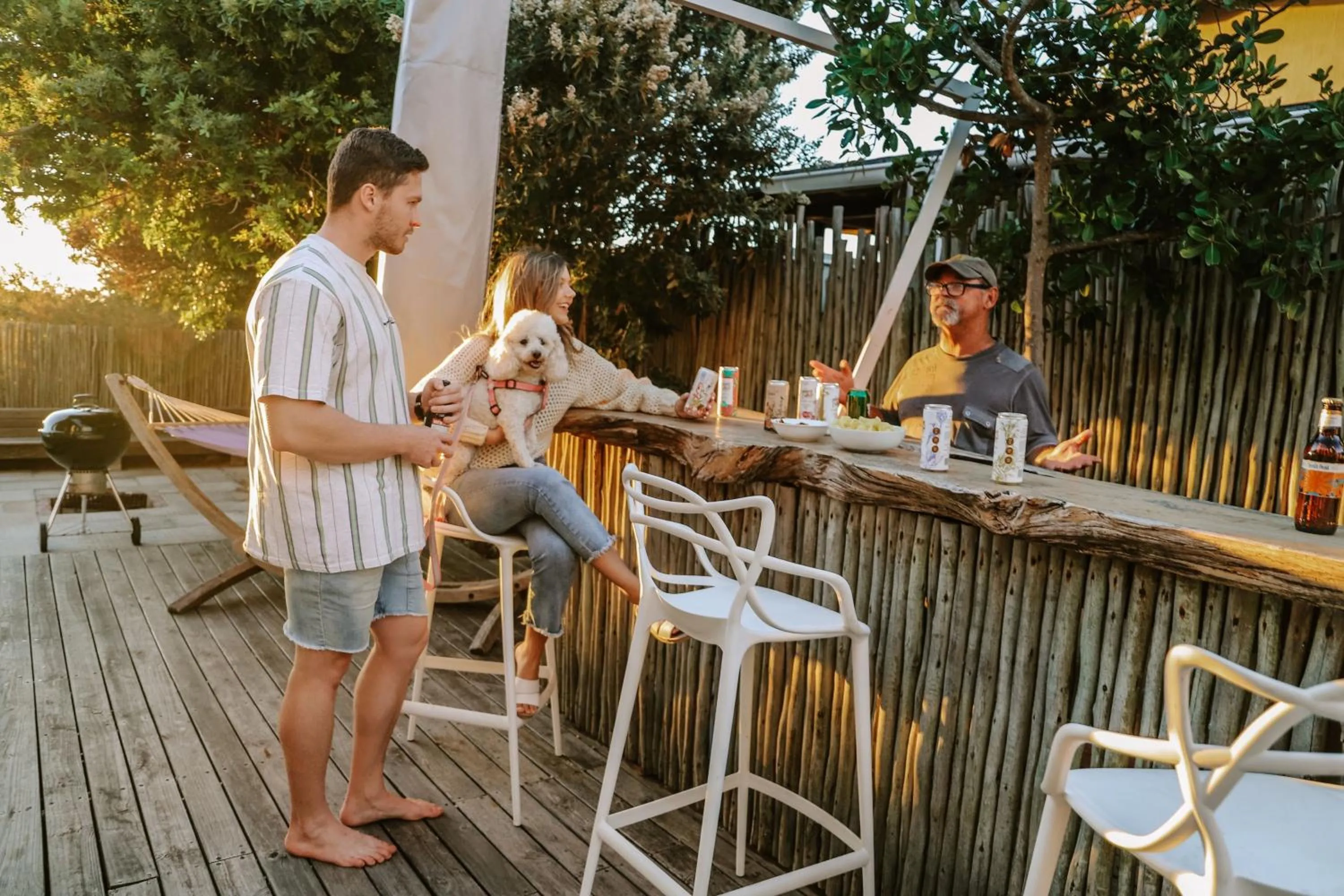 Swimming pool in Fin Whale Beach House