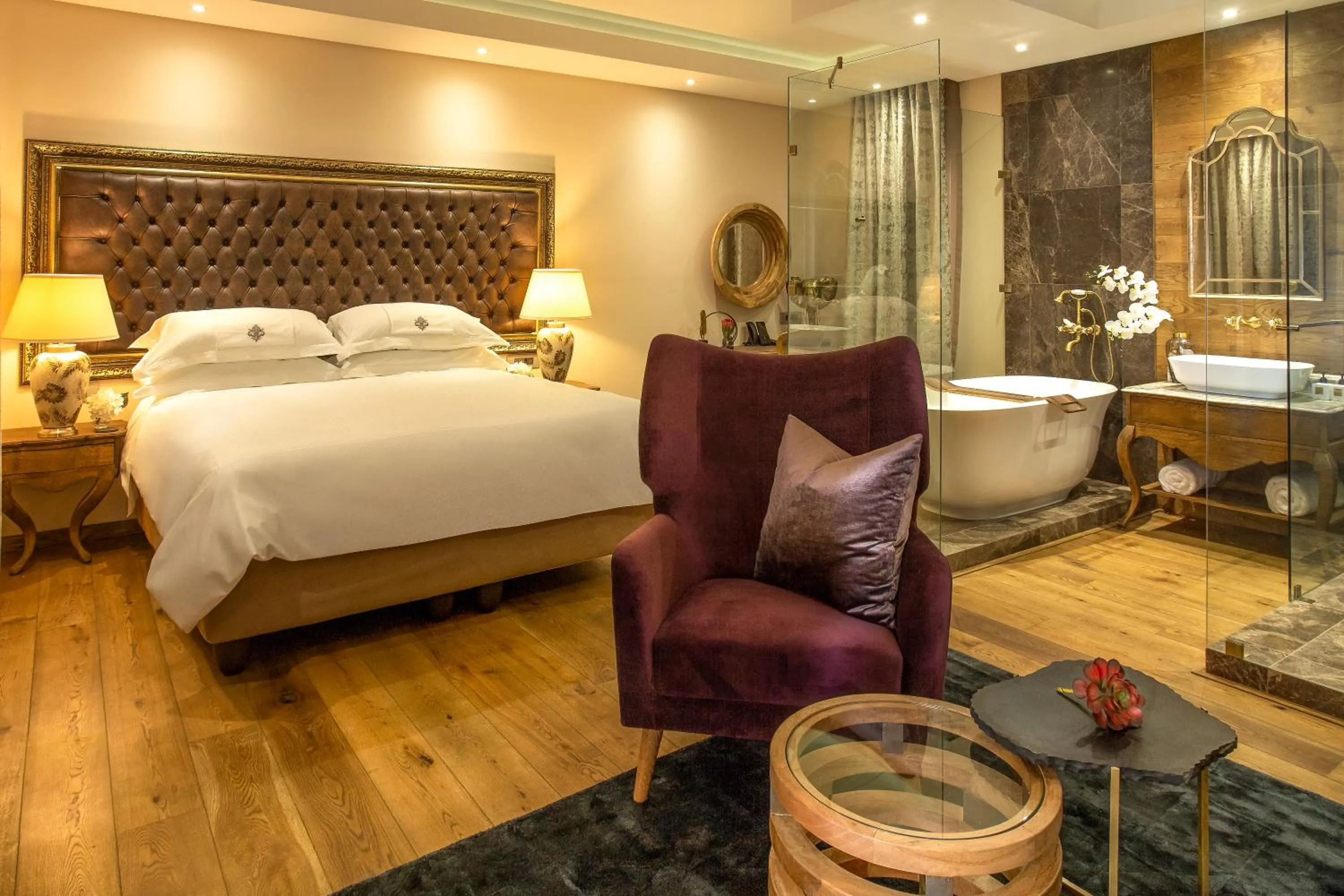 Photo of the whole room, Bed in The Giglio Boutique Hotel at Zevenster