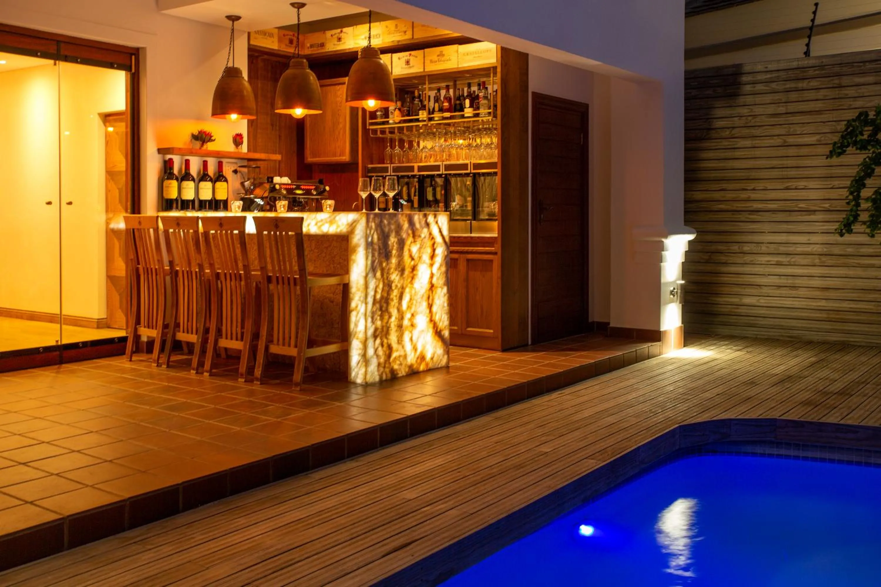 Restaurant/places to eat in The Giglio Boutique Hotel at Zevenster