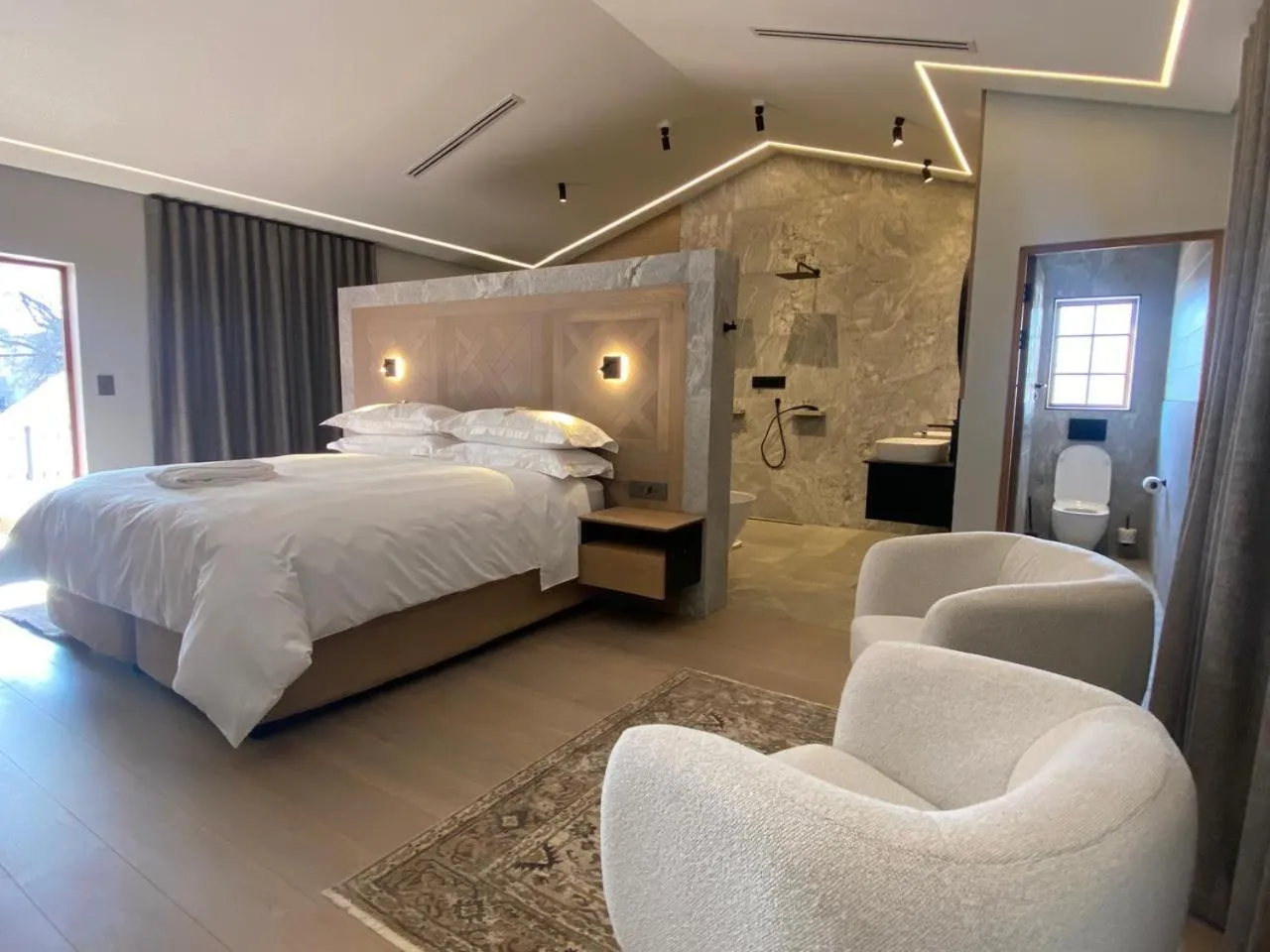 Bedroom, Bed in The Giglio Boutique Hotel at Zevenster