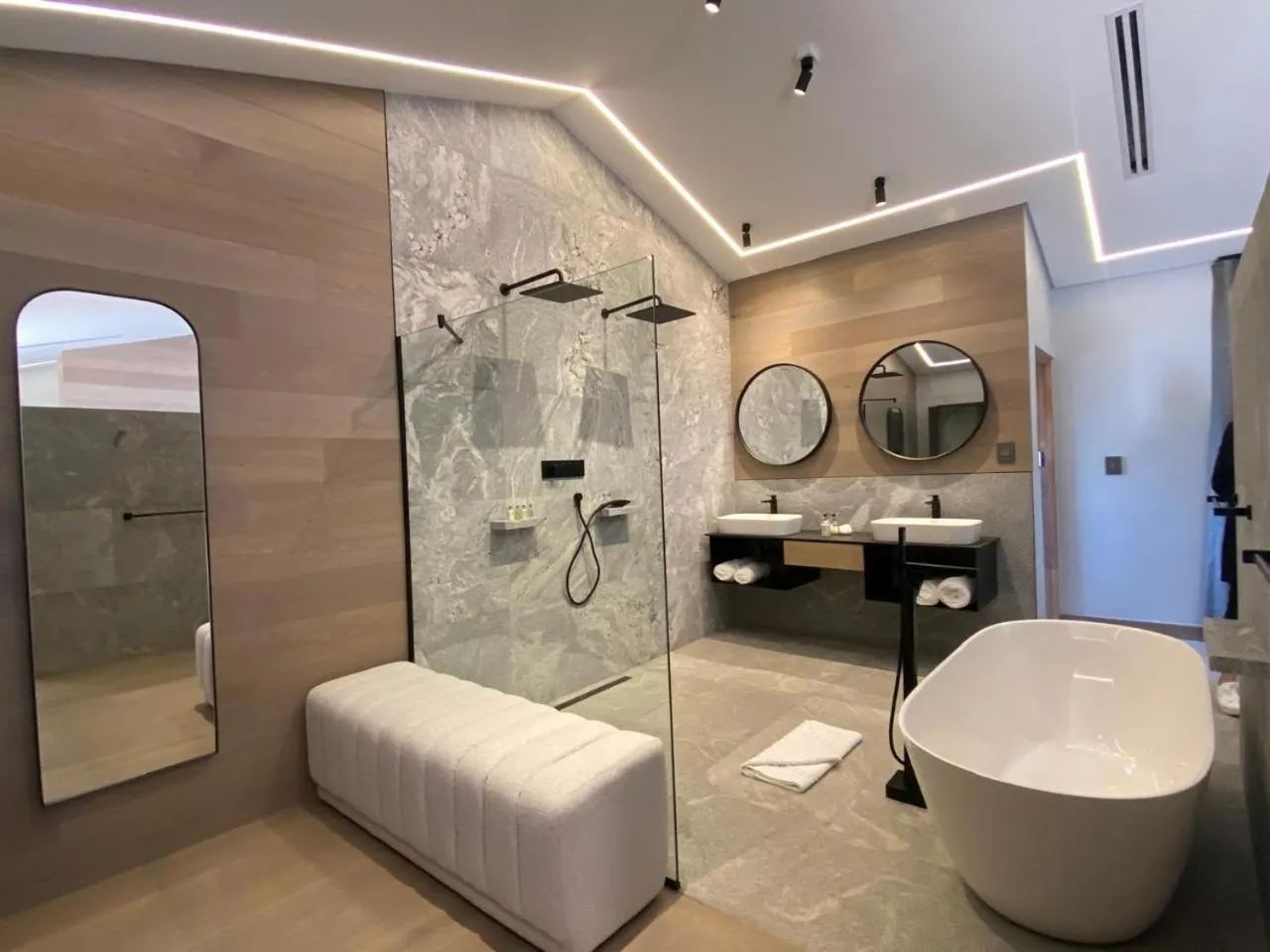 Bathroom in The Giglio Boutique Hotel at Zevenster