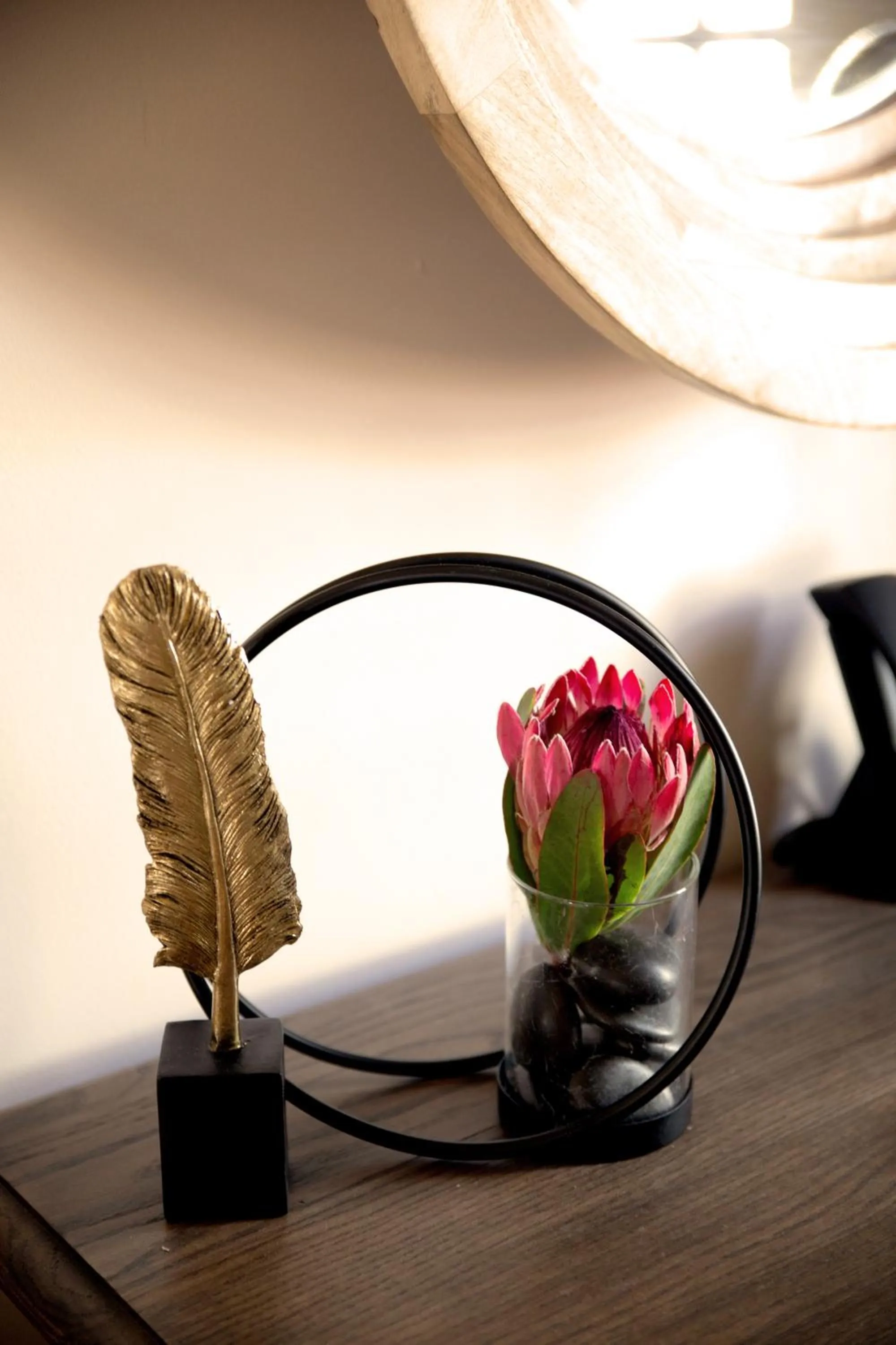 Decorative detail in The Giglio Boutique Hotel at Zevenster