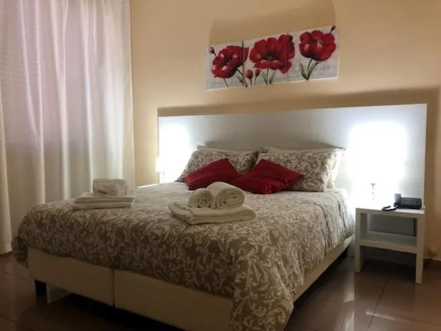 Bed in Hotel Villa Romana