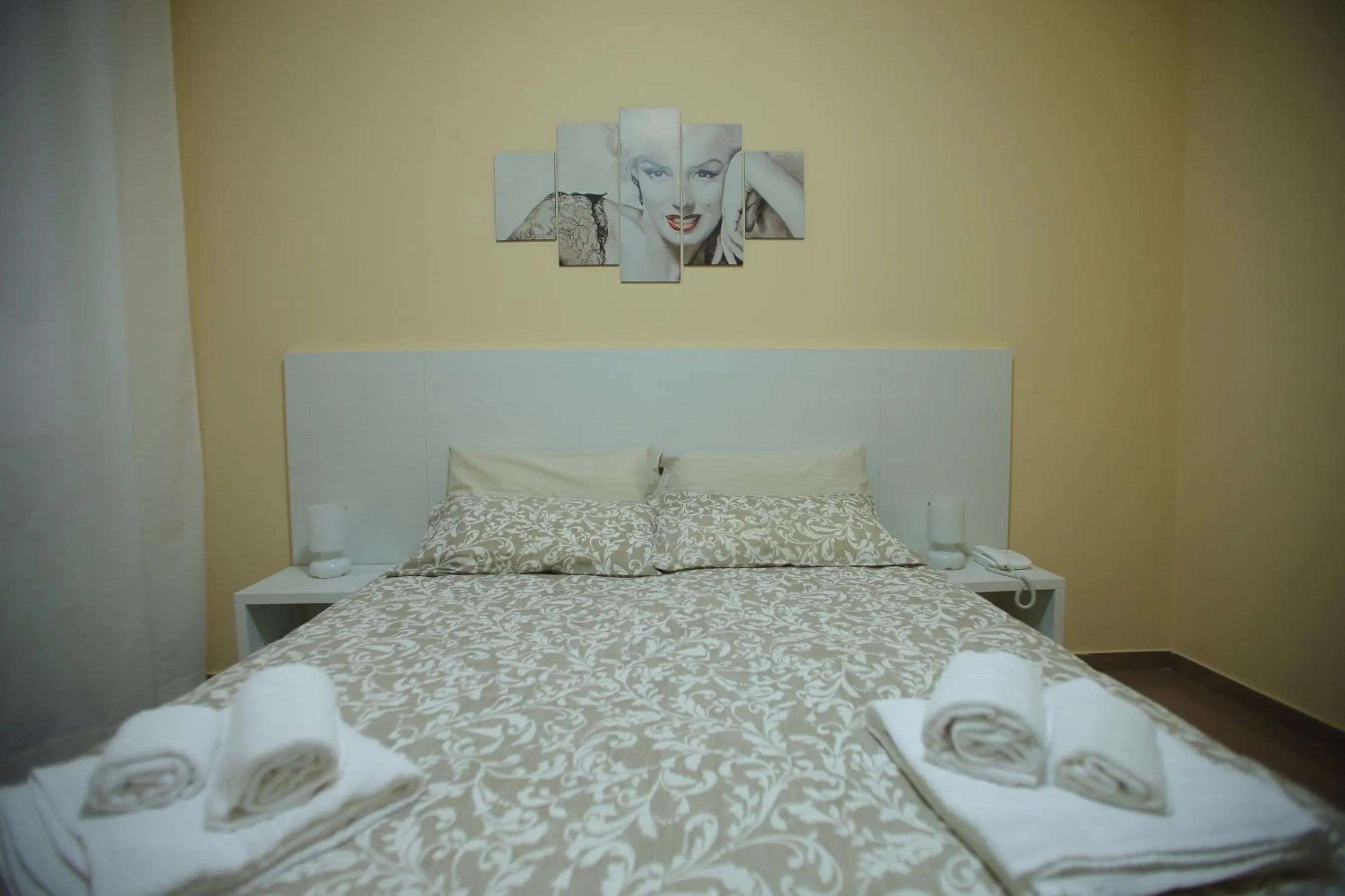 Bed in Hotel Villa Romana