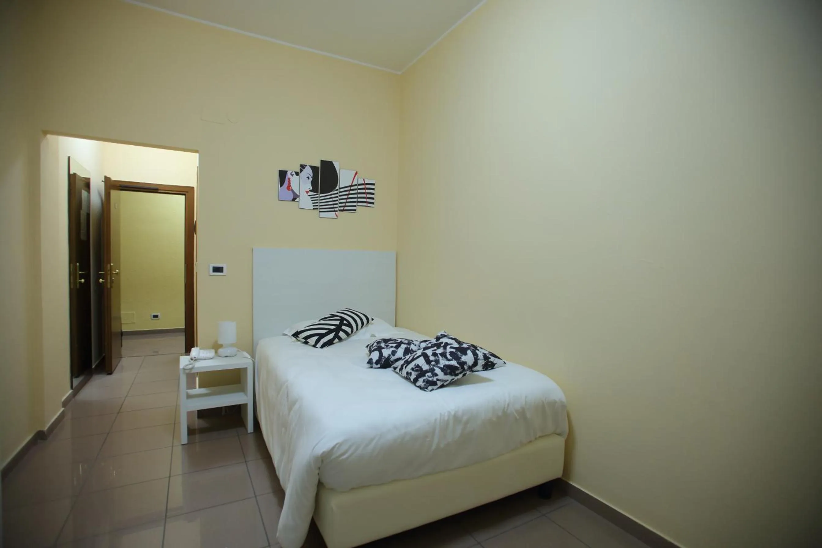 Bed in Hotel Villa Romana