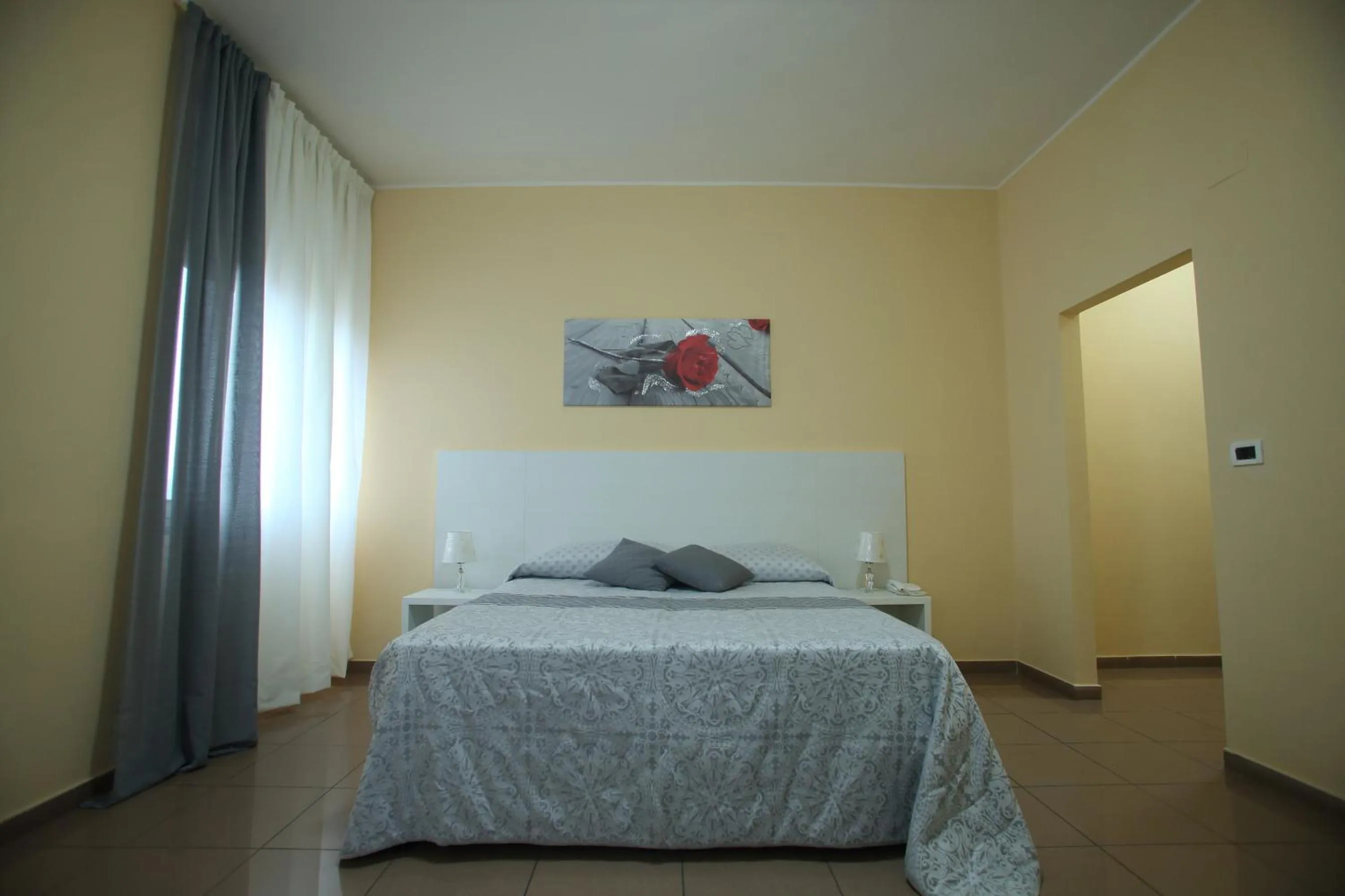 Bed in Hotel Villa Romana