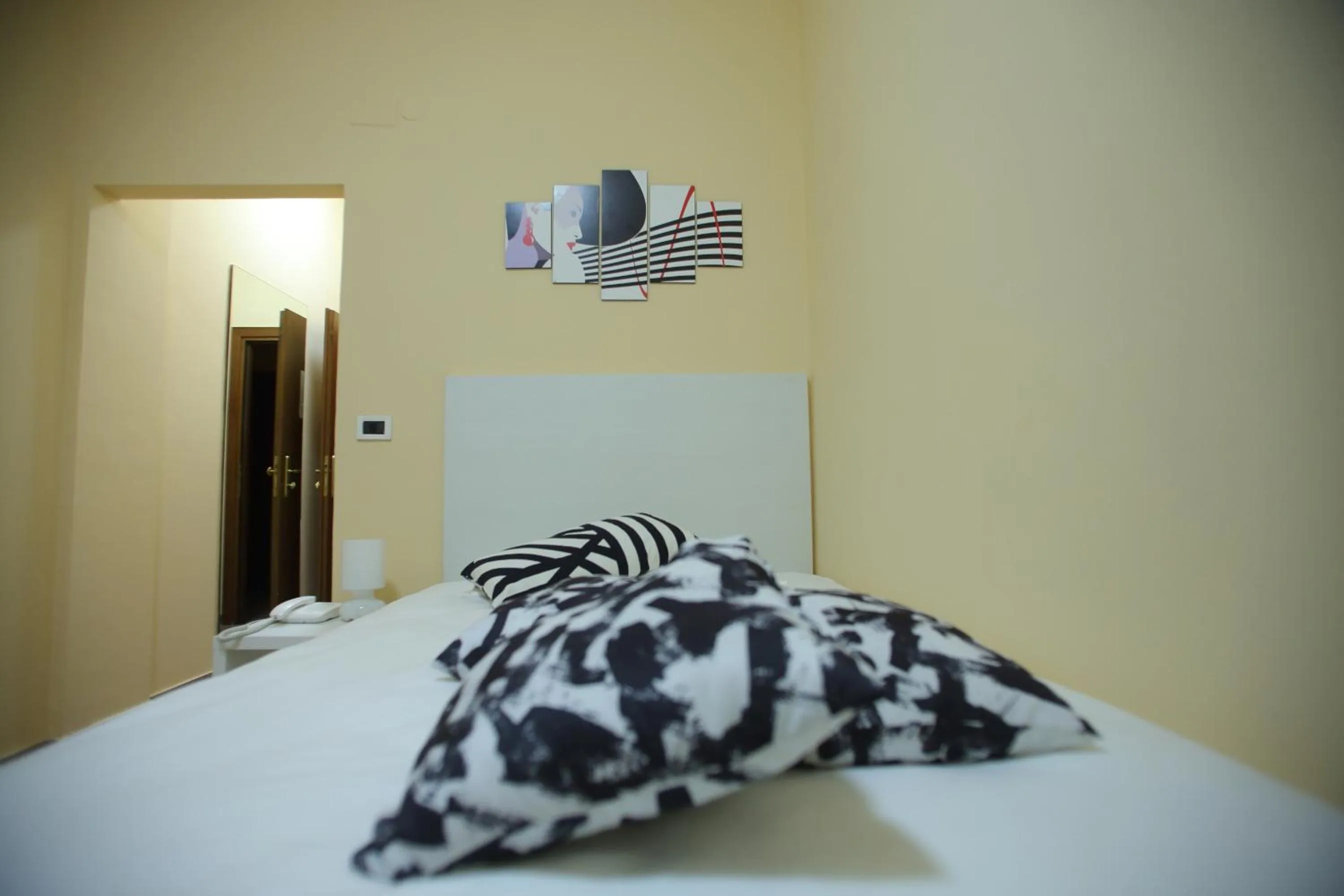 Bed in Hotel Villa Romana