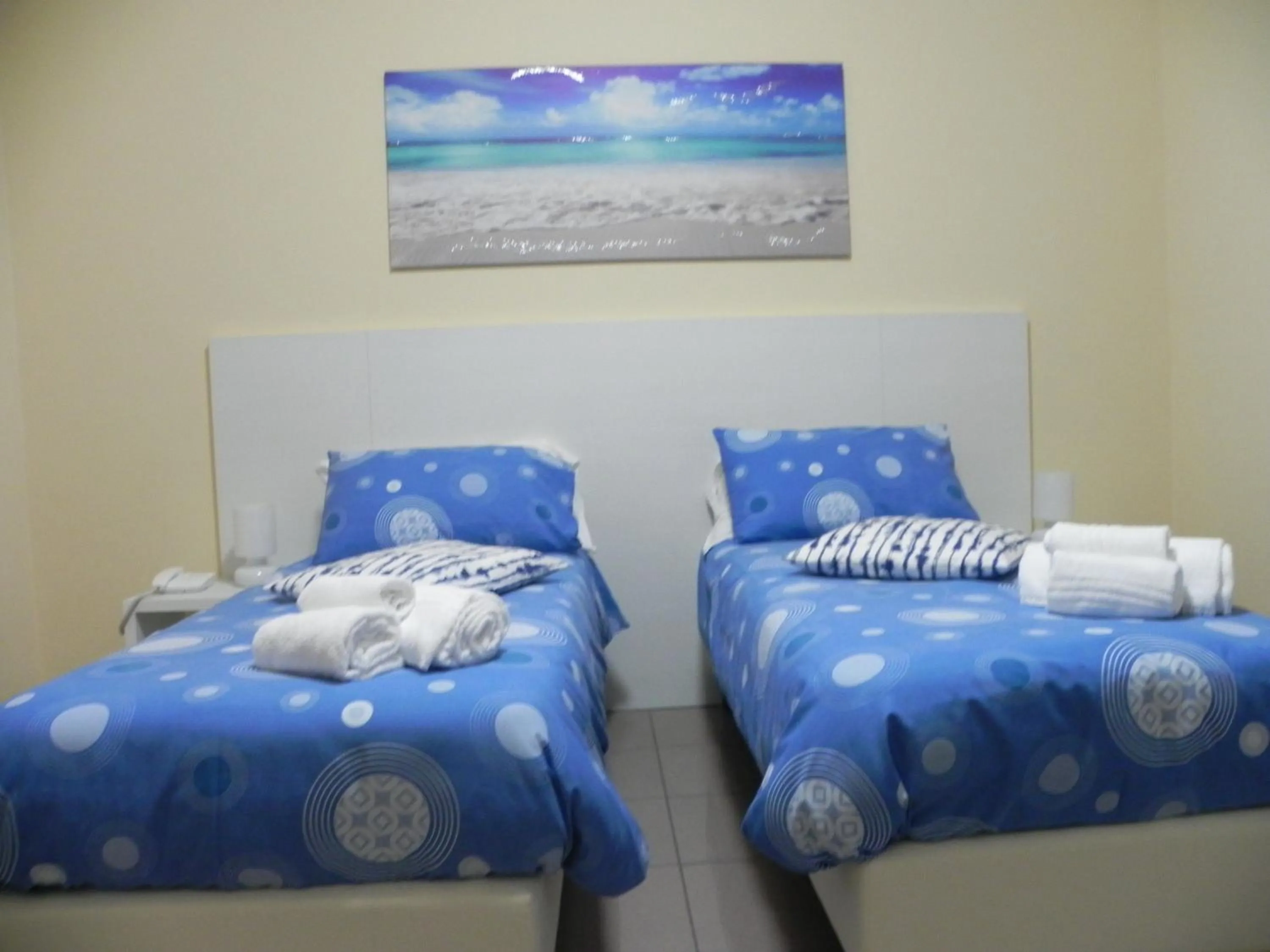 Bed in Hotel Villa Romana