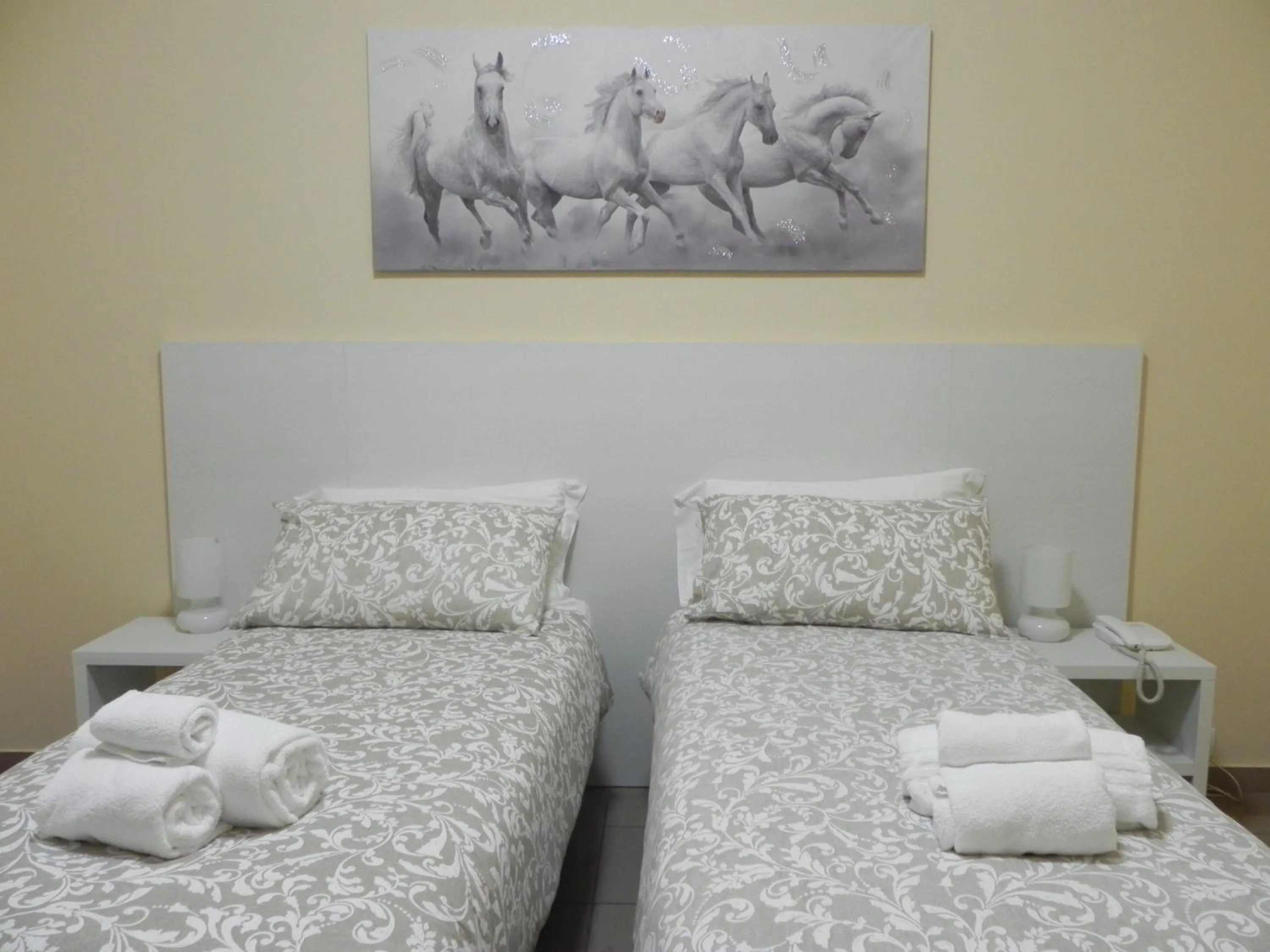 Bed in Hotel Villa Romana