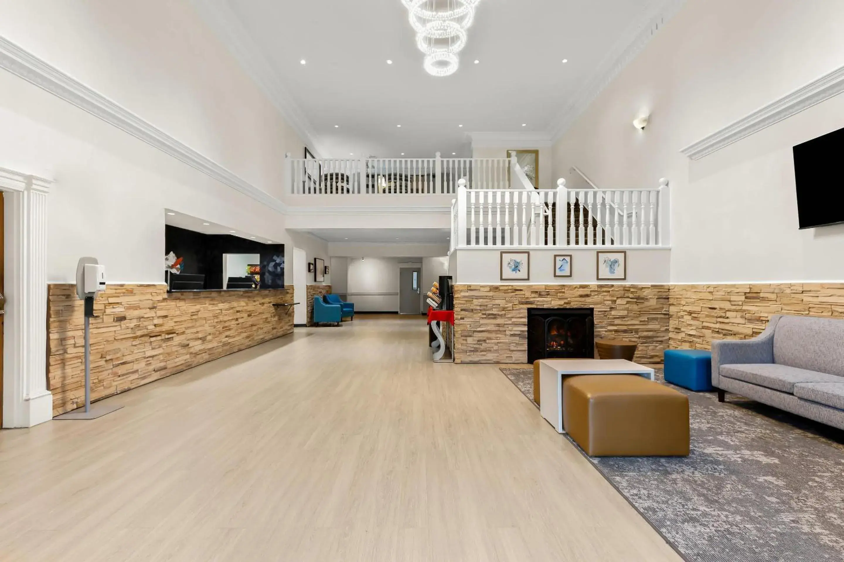 Lobby or reception in Clarion Suites Anchorage Downtown Lobby or reception in Clarion Suites Anchorage Downtown