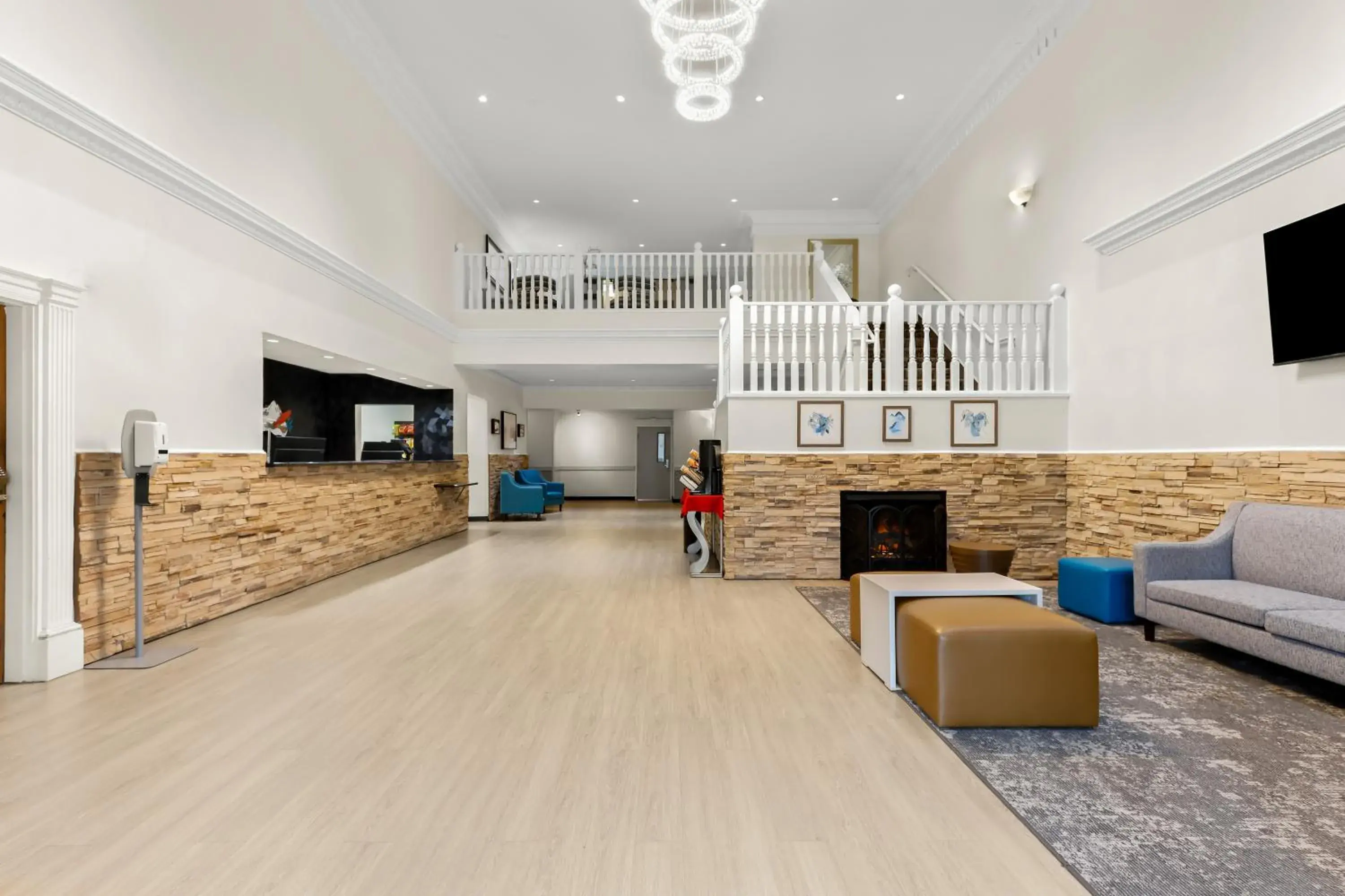 Lobby or reception in Clarion Suites Anchorage Downtown Lobby or reception in Clarion Suites Anchorage Downtown