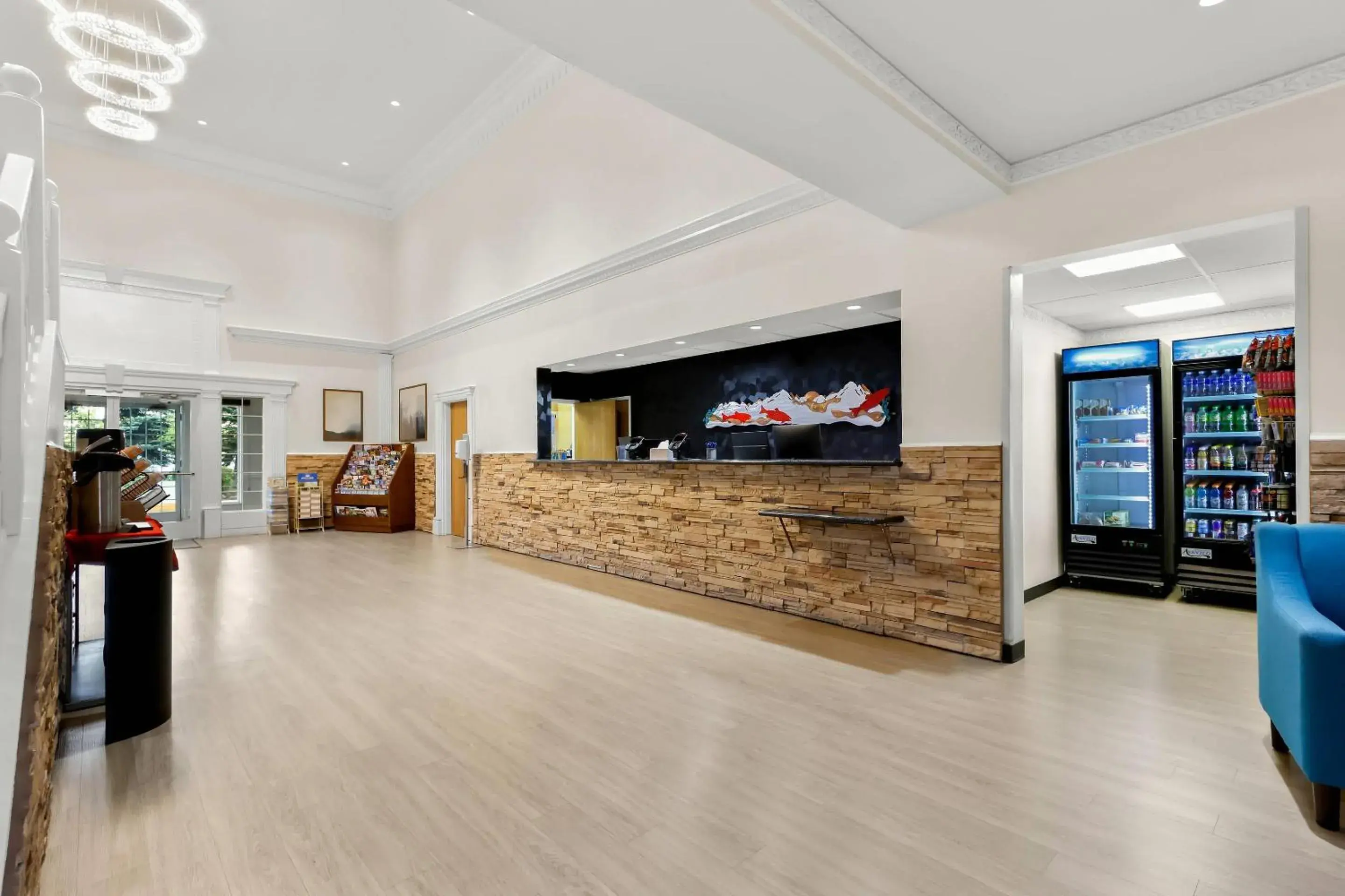 Lobby or reception in Clarion Suites Anchorage Downtown Lobby or reception in Clarion Suites Anchorage Downtown