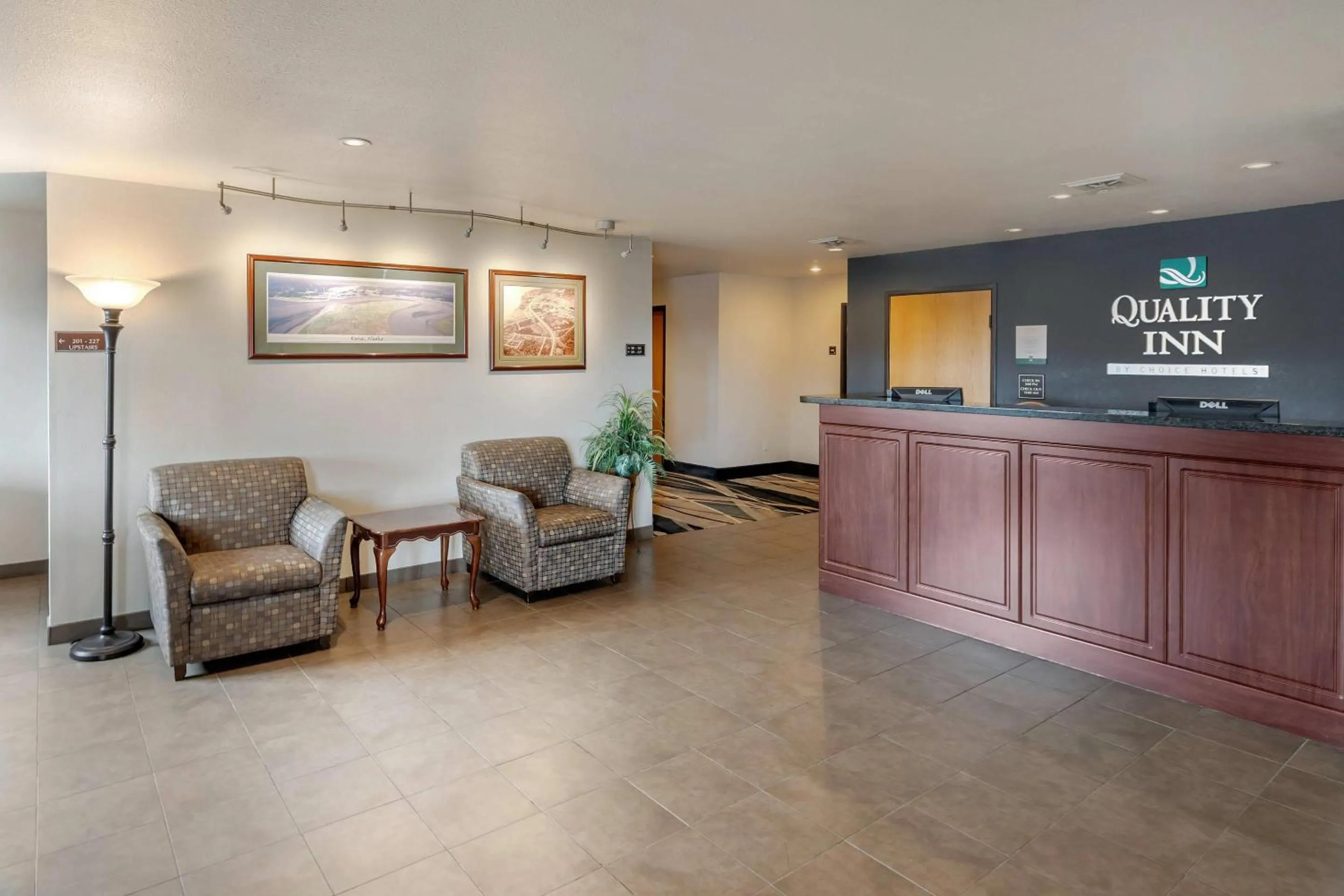 Lobby or reception in Quality Inn Kenai
