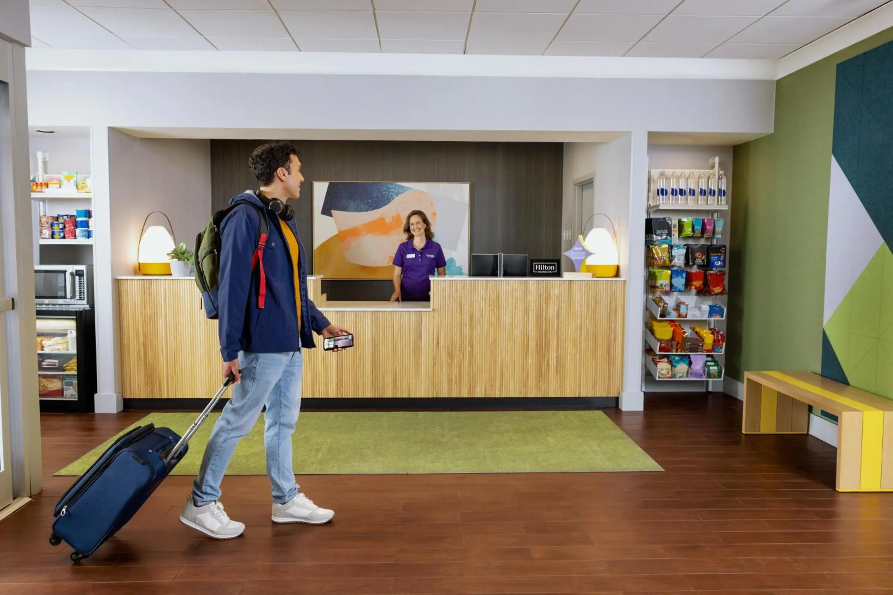 Lobby or reception in Spark by Hilton Tuscaloosa University Lobby or reception in Spark by Hilton Tuscaloosa University