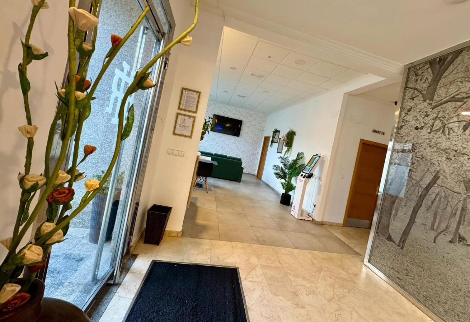 Living room in Hotel Reigosa