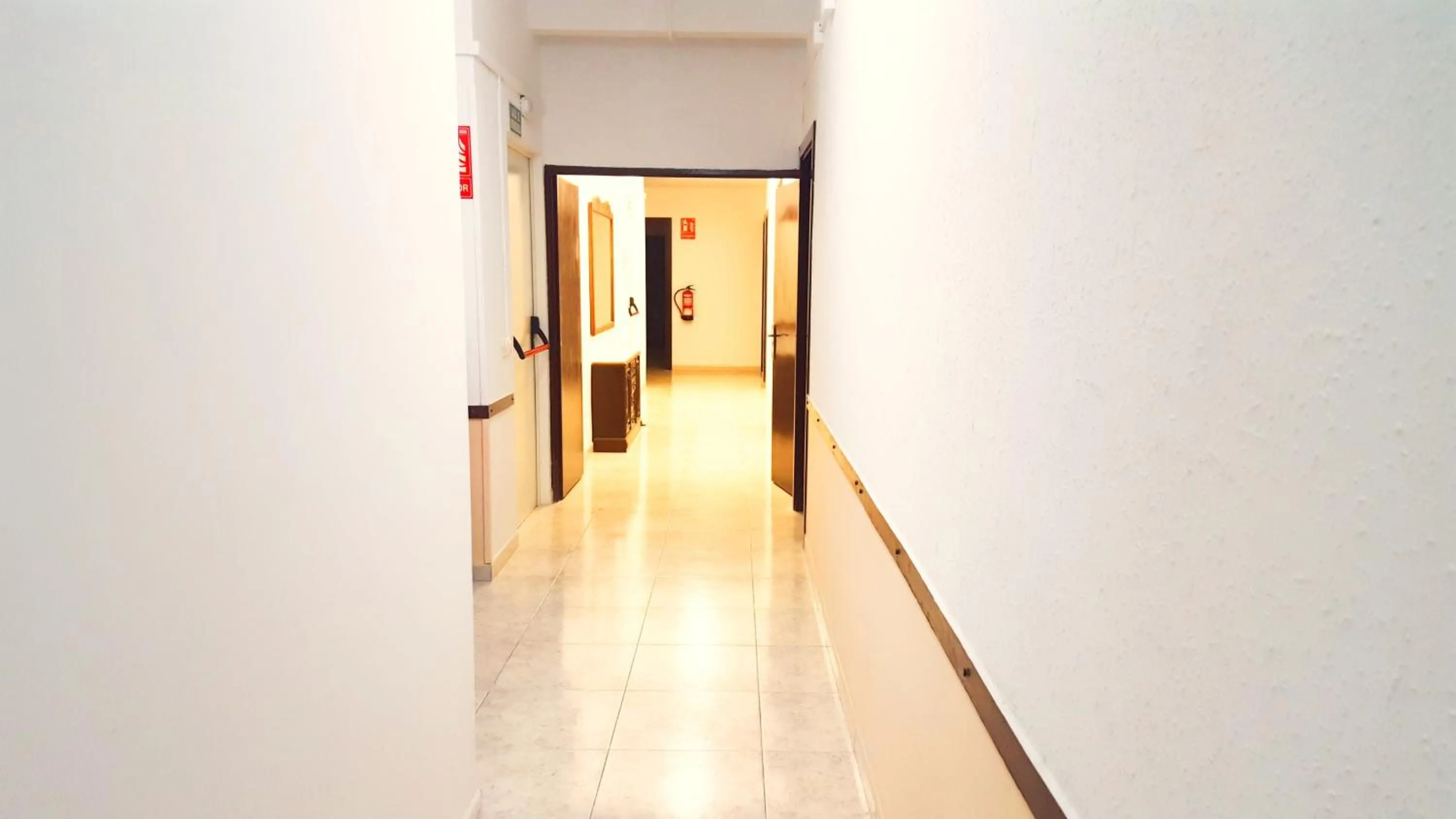 Lobby or reception in Hostel Penedes