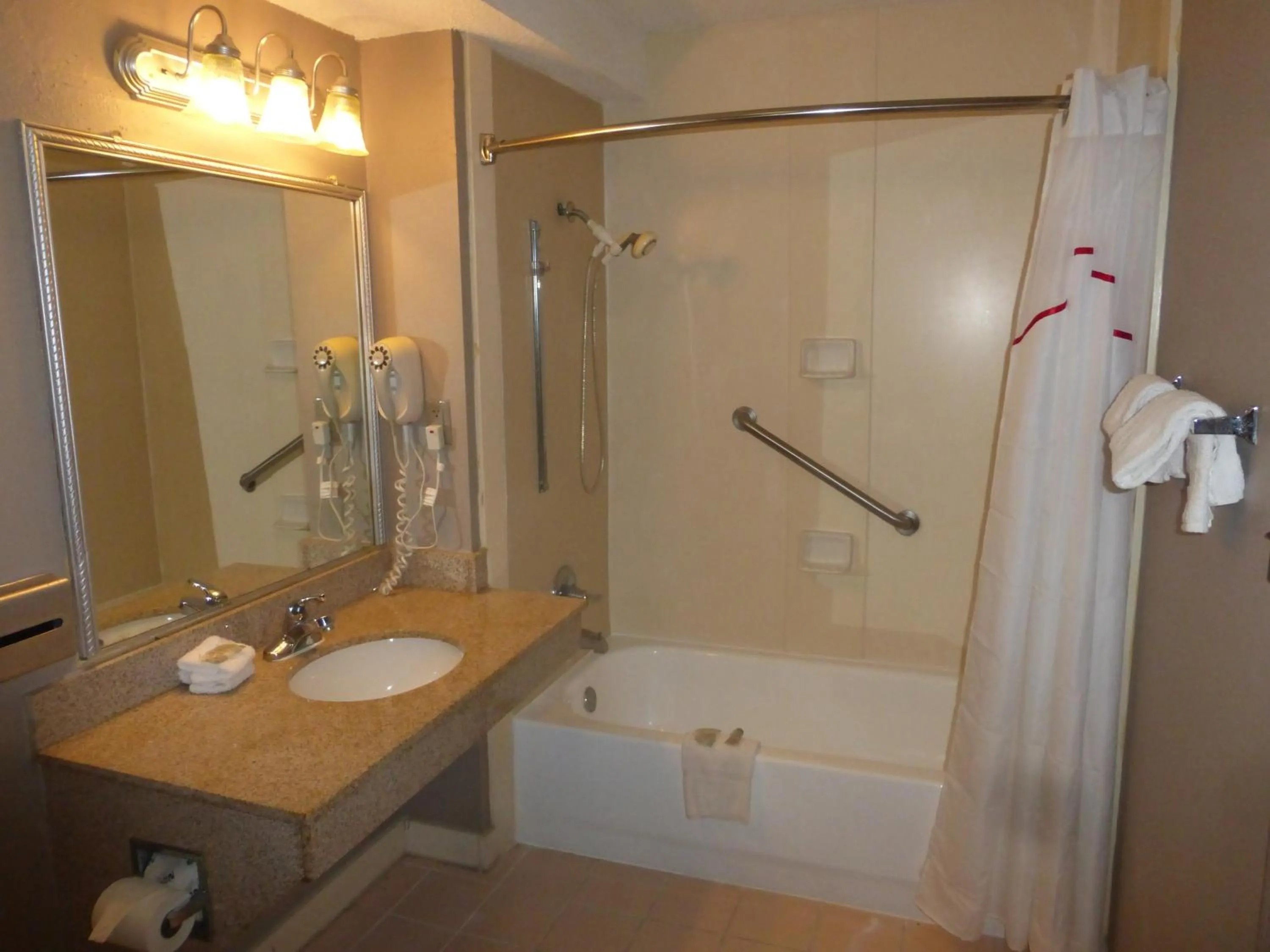 Bathroom in Red Roof Inn Evergreen