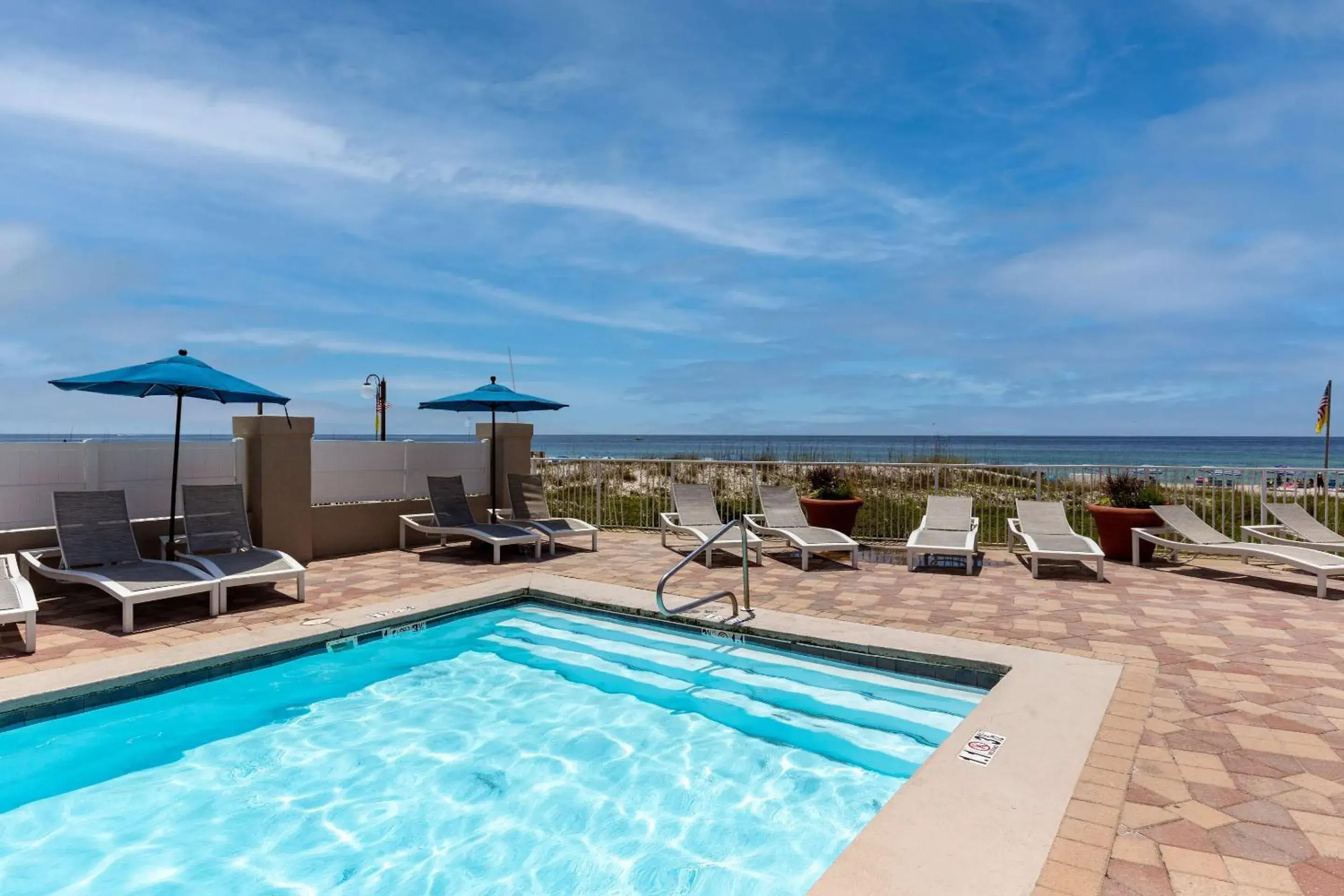 Swimming pool in Sleep Inn Orange Beach Swimming pool in Sleep Inn Orange Beach