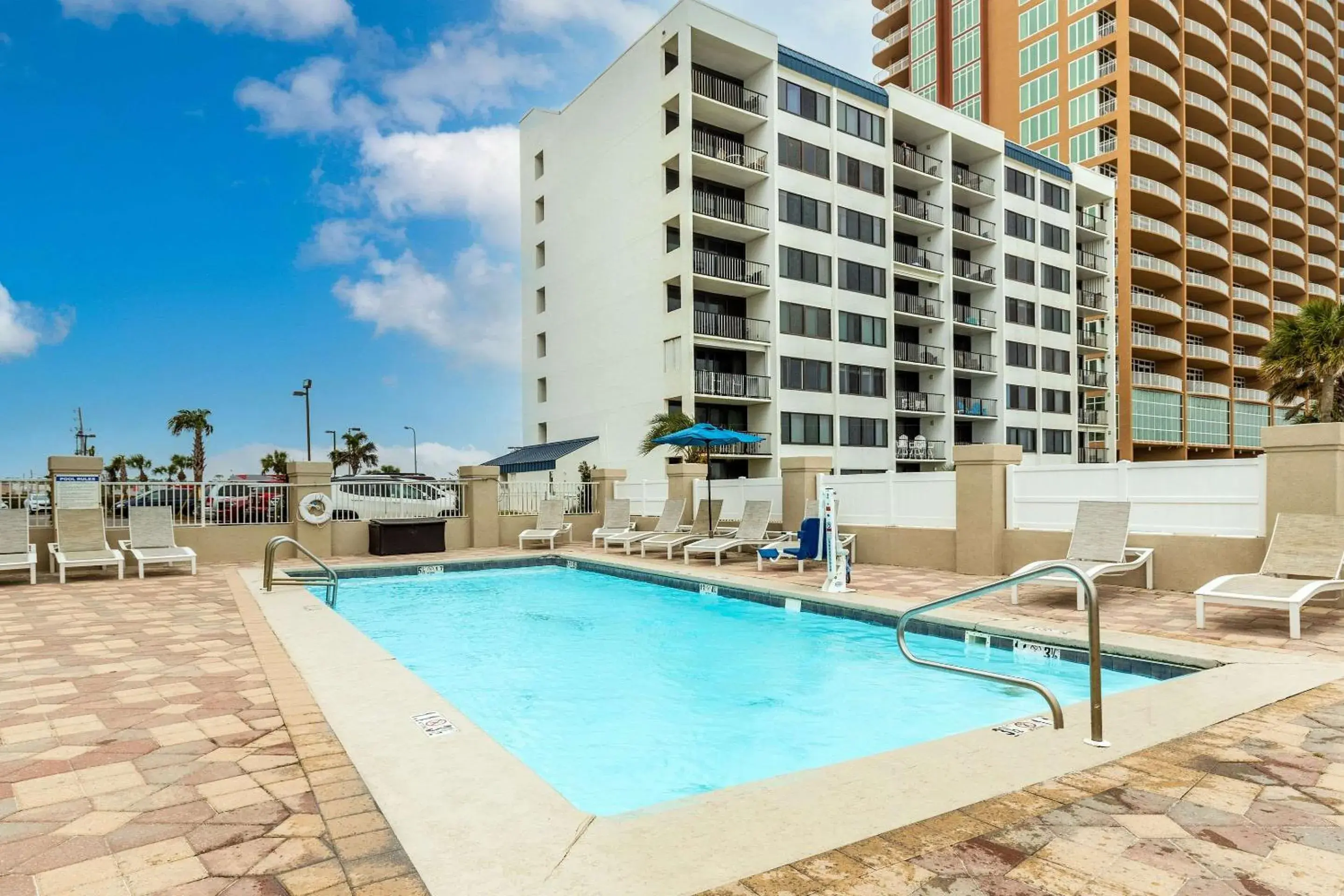 Pool view in Sleep Inn Orange Beach Pool view in Sleep Inn Orange Beach