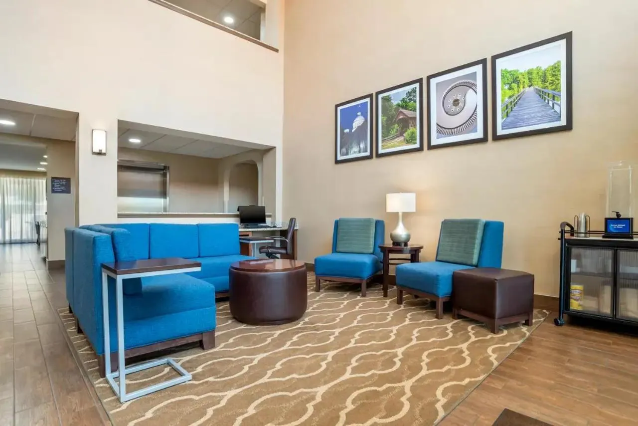 Lobby or reception in Comfort Inn Greenville I-65