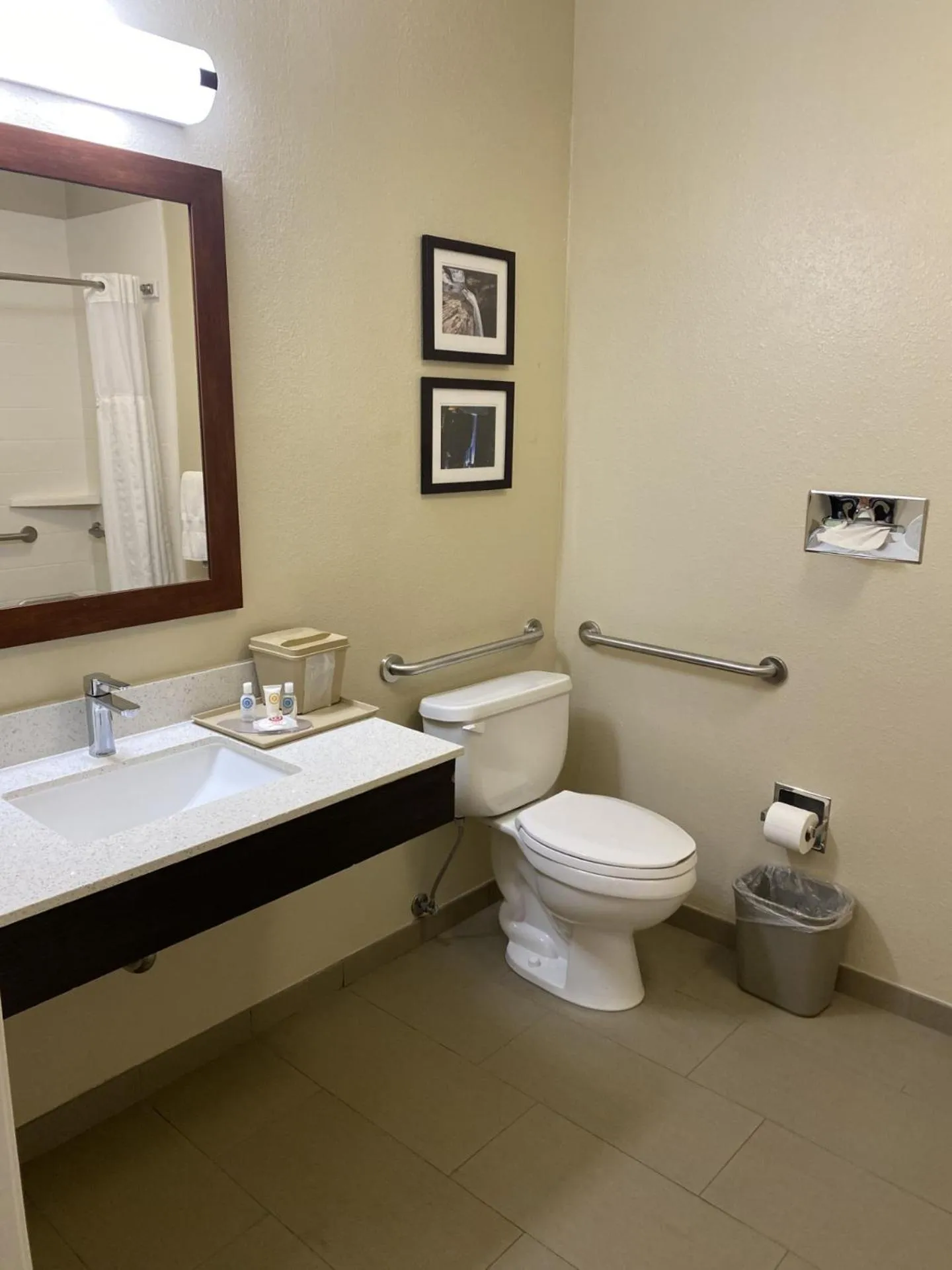 Toilet in Comfort Inn Greenville I-65