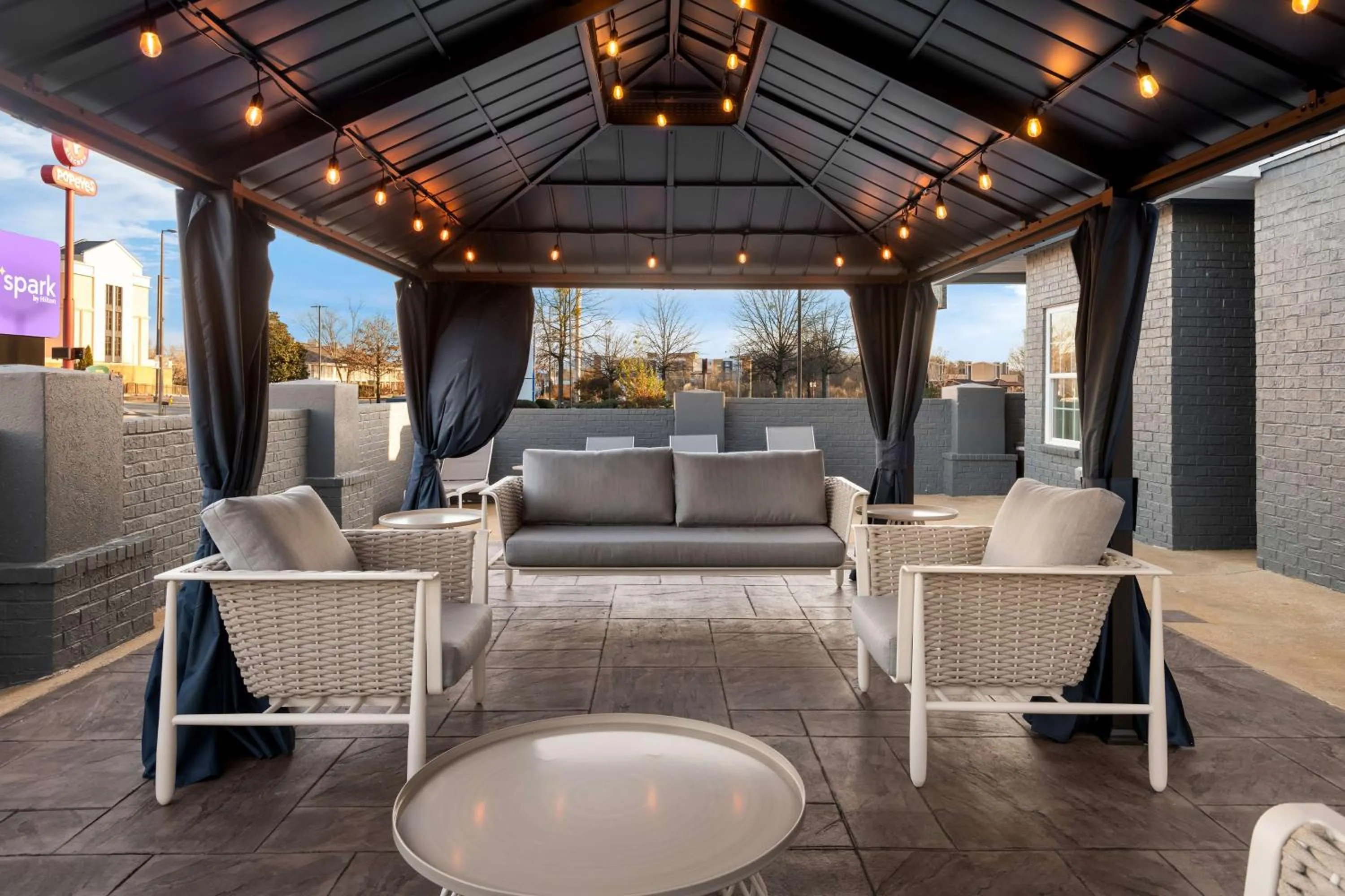 Patio in Spark by Hilton Oxford